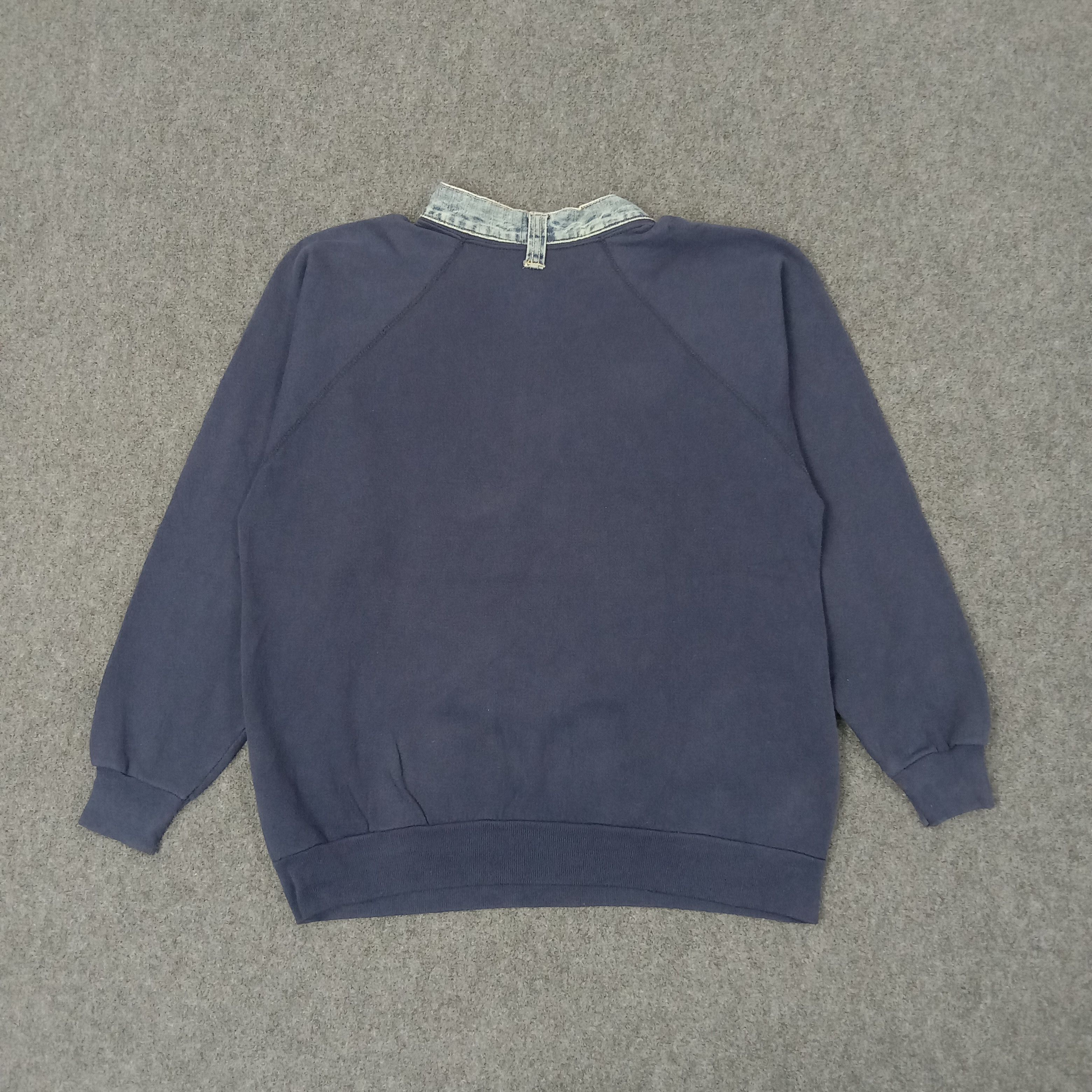 Vintage University Of Michigan American Promo Sweatshirt C245N20 Size US L / EU 52-54 / 3 - 6 Thumbnail