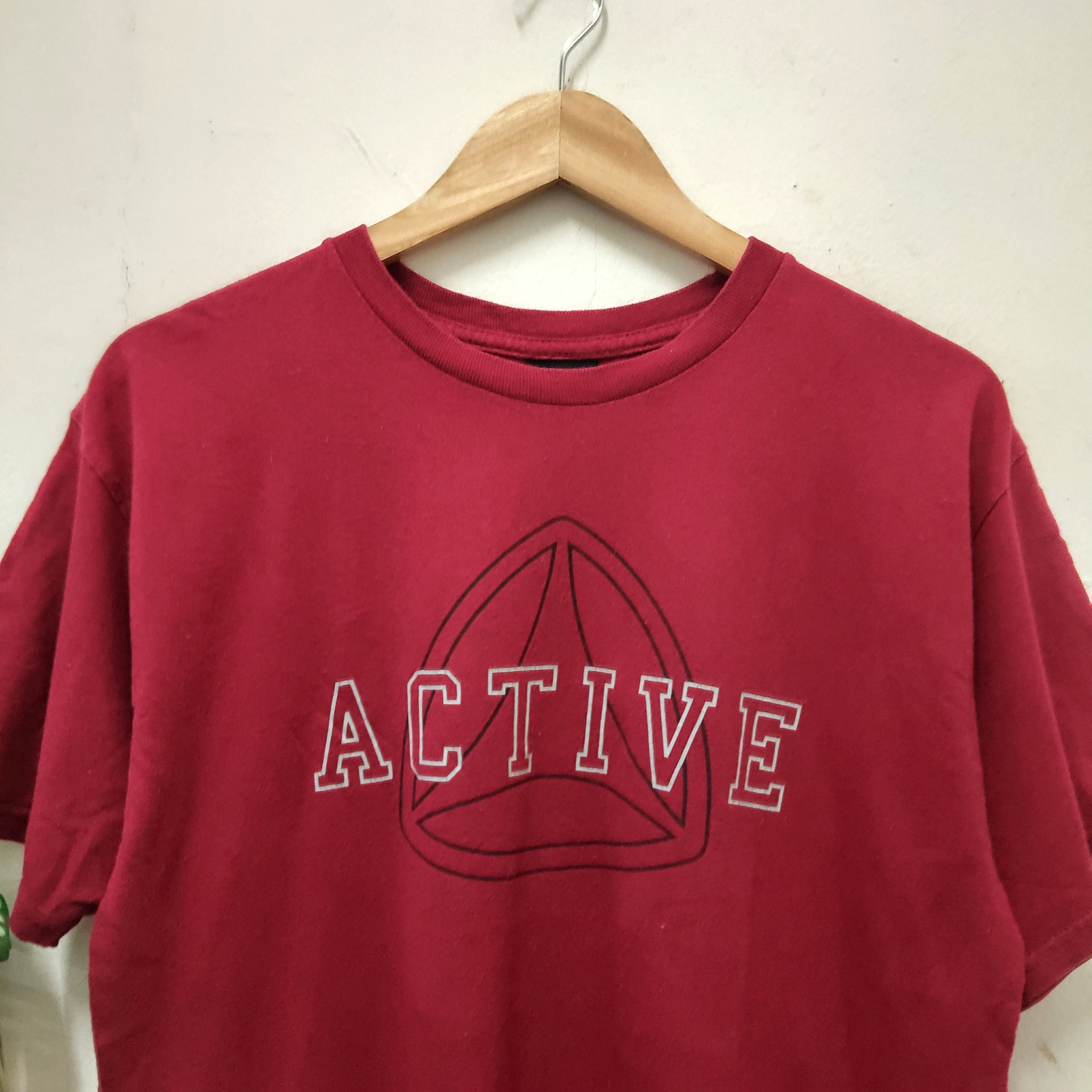 Other Vintage Y2K ACTIVE streetwear made in usa t shirt Size US M / EU 48-50 / 2 - 3 Thumbnail