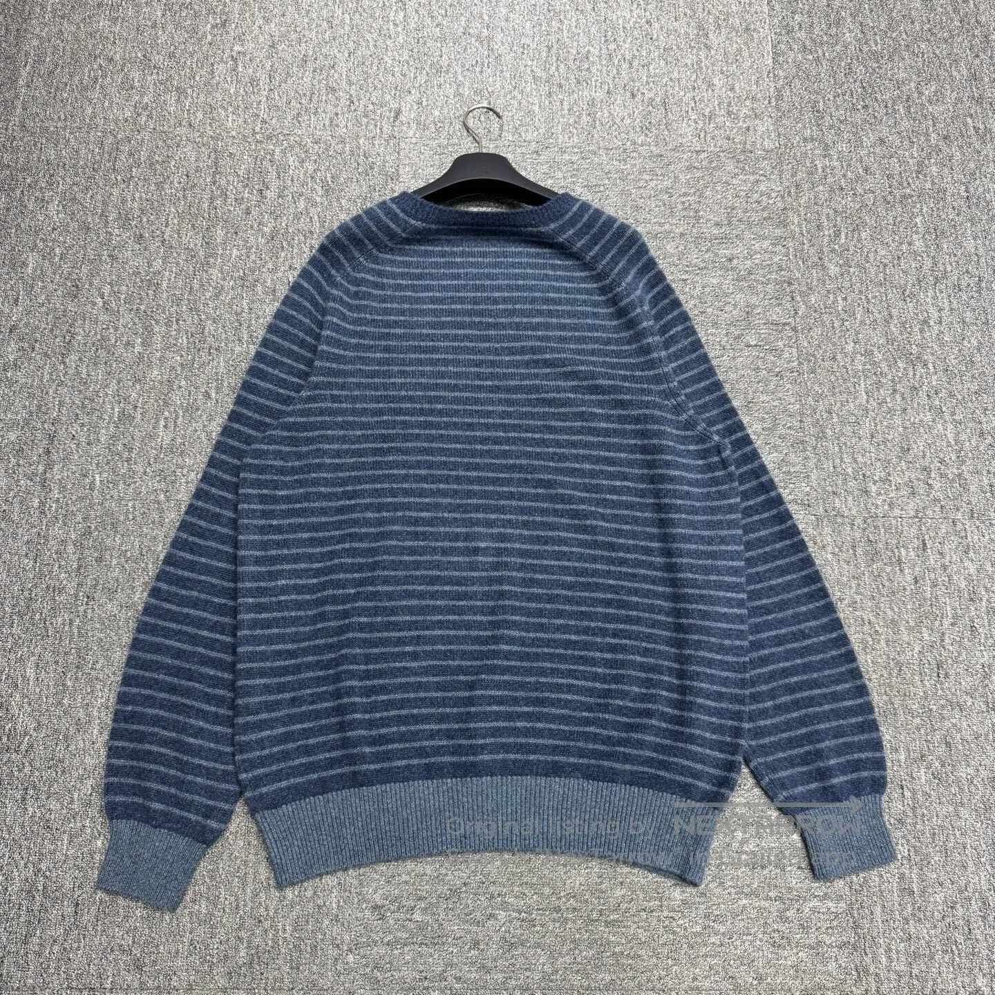 Loro Piana LORO PIANA BABYCSHMERE striped cashmere knit sweater| Size US XXL / EU 58 / 5 - 2 Thumbnail