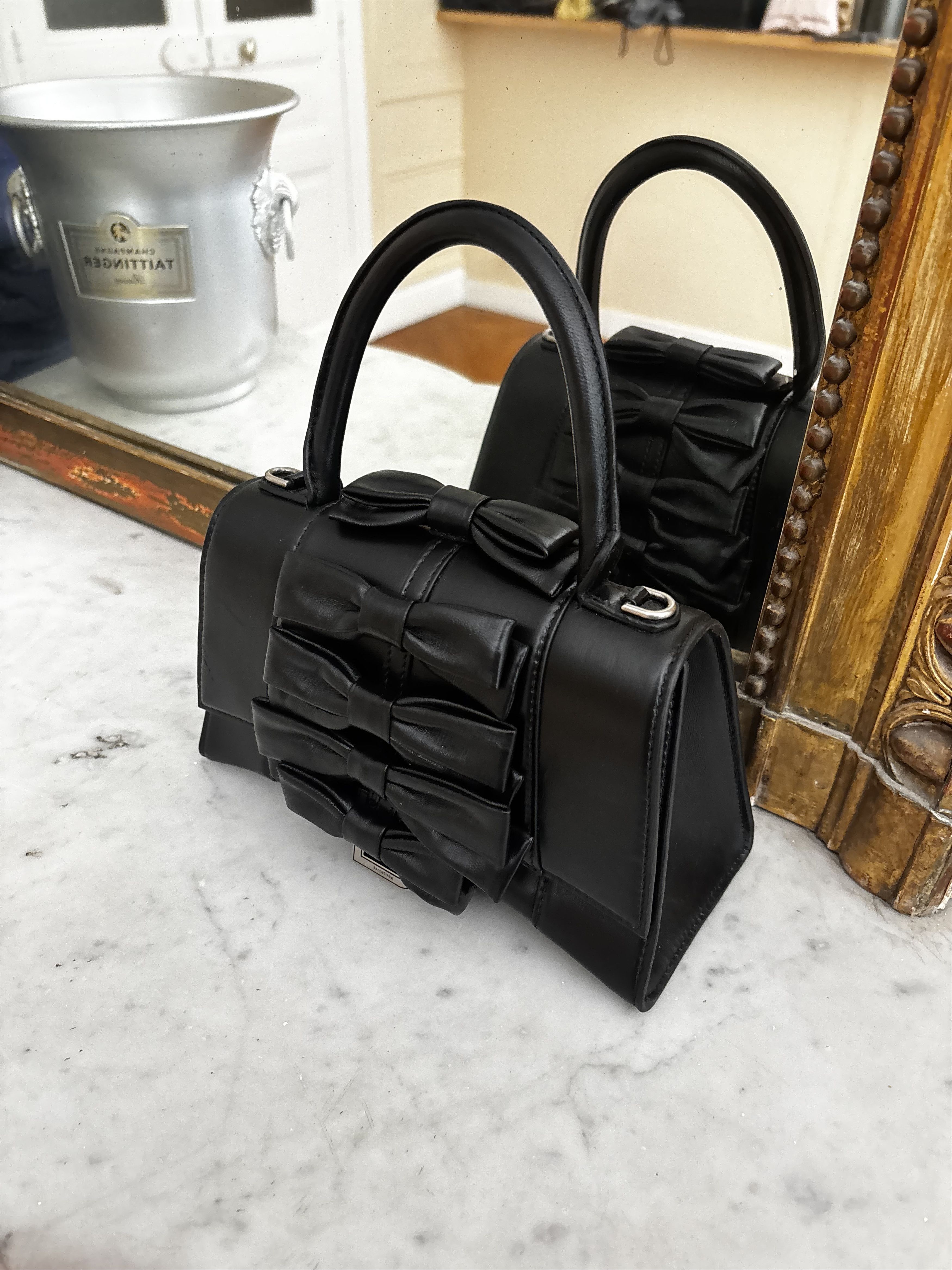 Balenciaga Balenciaga Hourglass S Bow - Bag Ultra Rare Size ONE SIZE - 2 Thumbnail