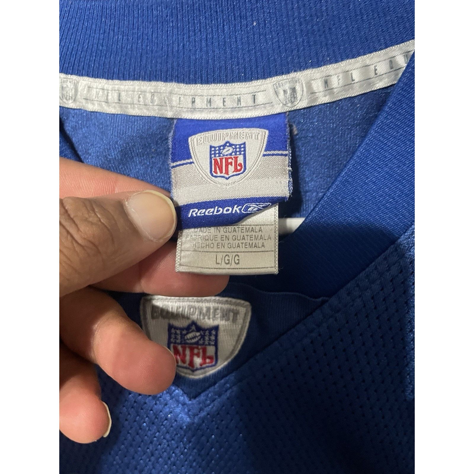 Reebok Size L- VTG Peyton Manning Indiana Colts Reebok NFL Jersey Size US L / EU 52-54 / 3 - 3 Thumbnail