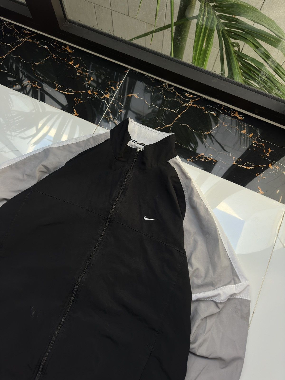 Nike × Vintage NIKE VINTAGE DOUBLE SWOOSH STREETWEAR LIGHT JACKET Size US XXL / EU 58 / 5 - 3 Thumbnail