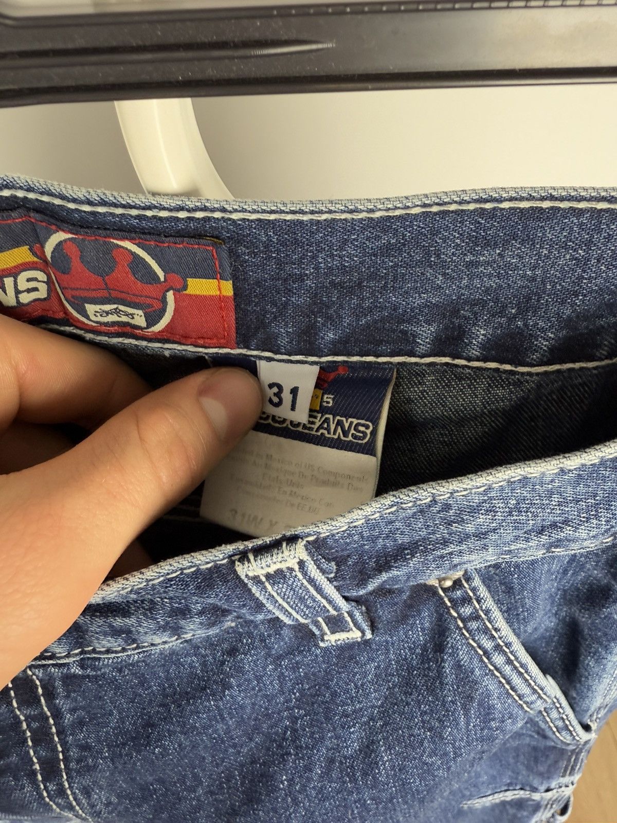 JNCO Vintage 90's JNCO Jeans Carpenter Wide-Leg Jeans Size US 31 - 16 Thumbnail