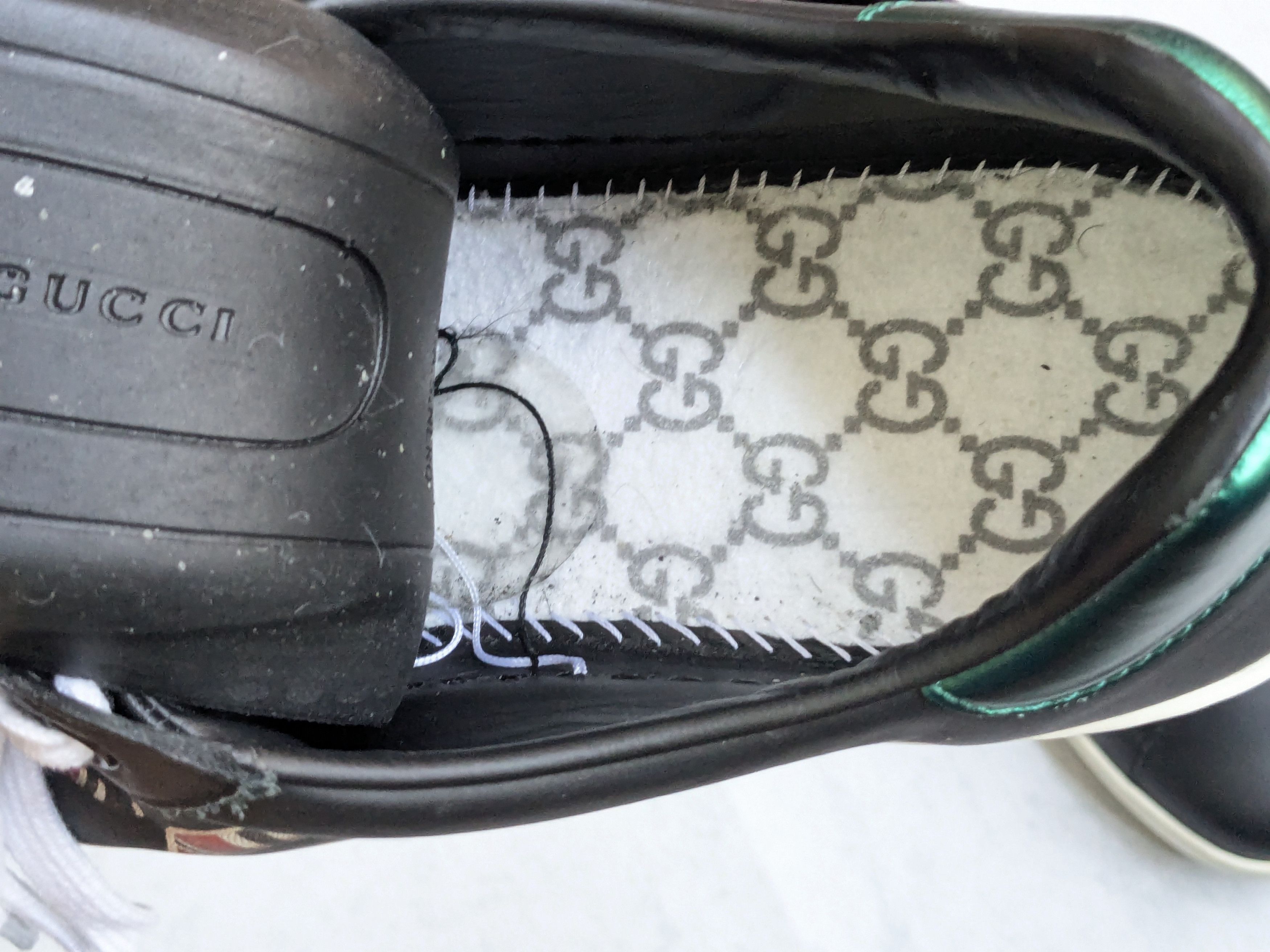 Gucci Gucci Ace Sneakers King Snake 10.5 Black Size US 10.5 / EU 43-44 - 6 Thumbnail