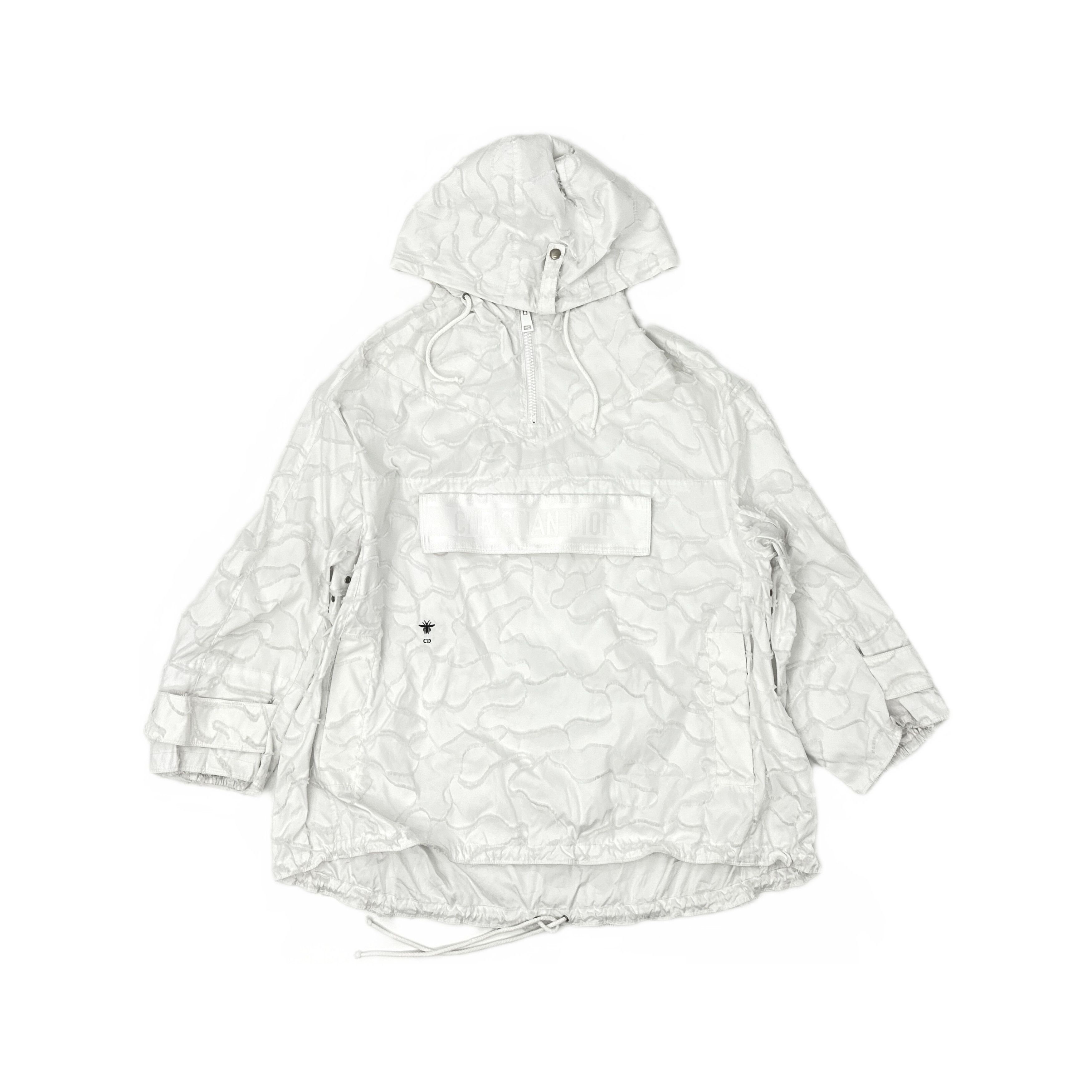 Dior Christian Dior Textured Anorak Jacket Size S Size S / US 4 / IT 40 - 1 Thumbnail