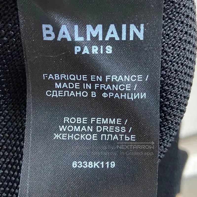 Balmain Balmain Black Women's Dress Size S . Size S / US 4 / IT 40 - 5 Thumbnail