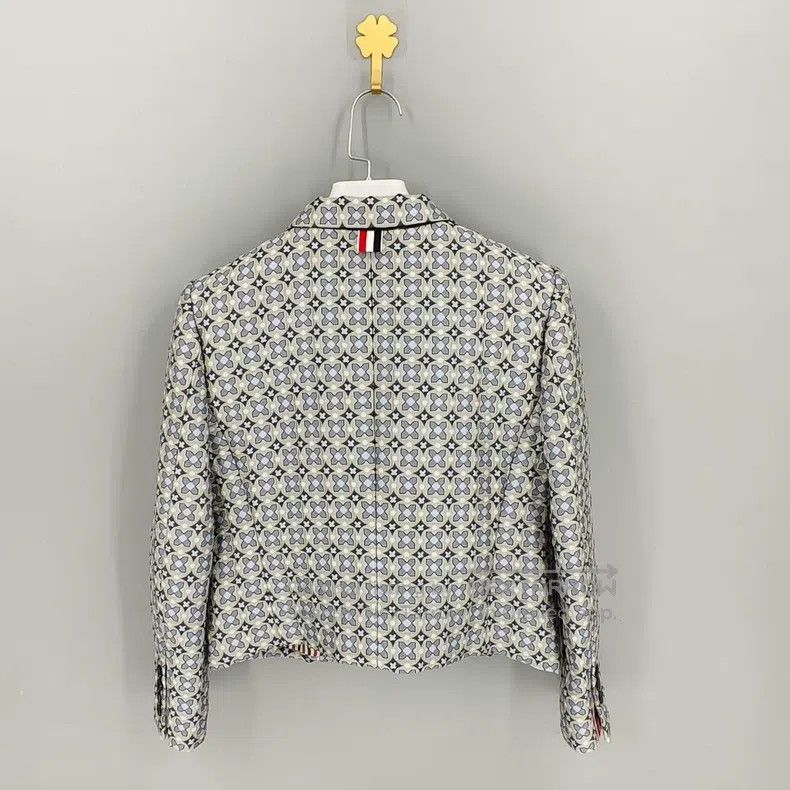 Thom Browne Thom Browne Shabby-chic suit jackets Size 38S - 2 Thumbnail