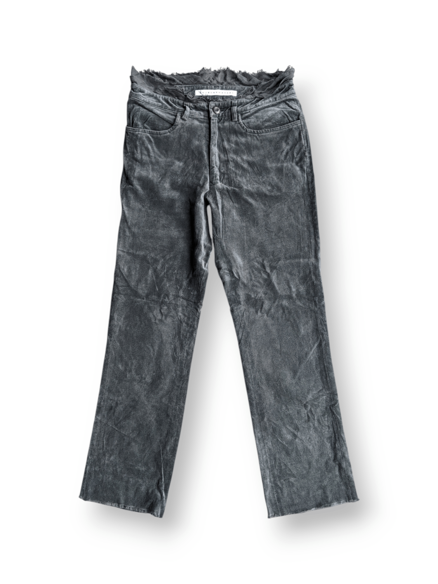 Sunao Kawahara by Issey Miyake Velvet Pants Coded SK33FF048