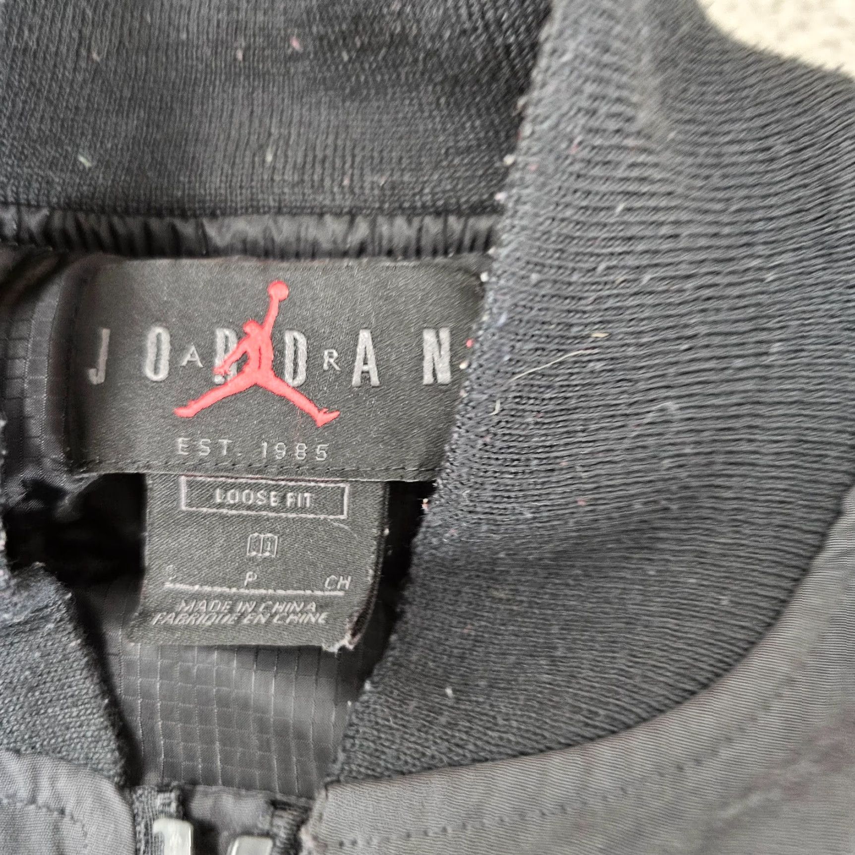 Jordan Brand Jordan Jacket Mens Small Off Noir Black Infrared Engineered MA-1 Puffer Down Size US S / EU 44-46 / 1 - 5 Thumbnail