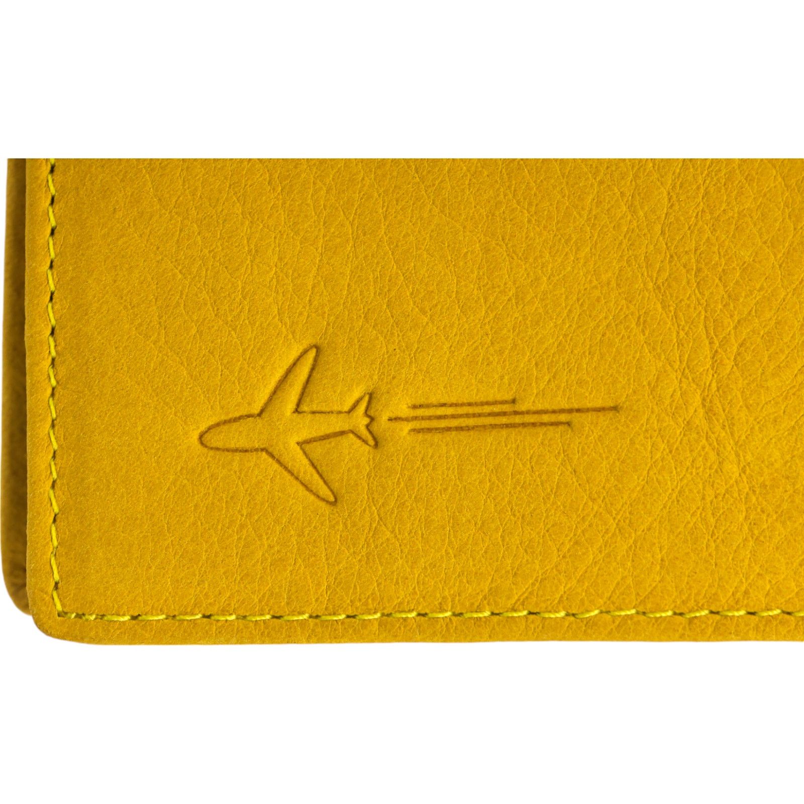Other Borgasets Stay Gold Leather Passport Wallet Size ONE SIZE - 5 Thumbnail