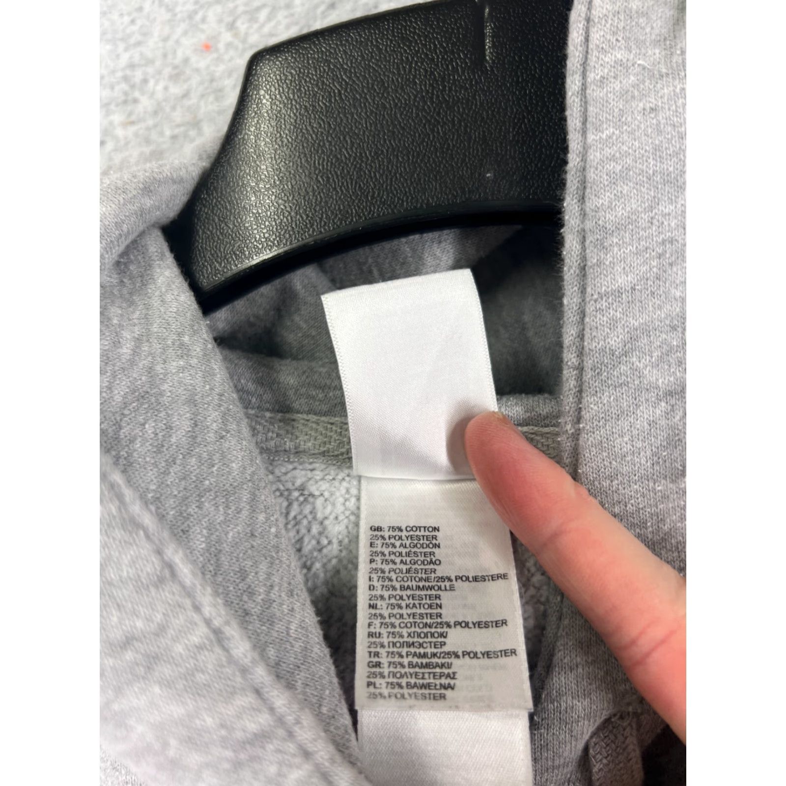 The North Face The North Face Hoodie Womens M Gray Cotton Blend Jersey Hooded Pullover Sports Classic Logo Mens? Size M / US 6-8 / IT 42-44 - 4 Thumbnail
