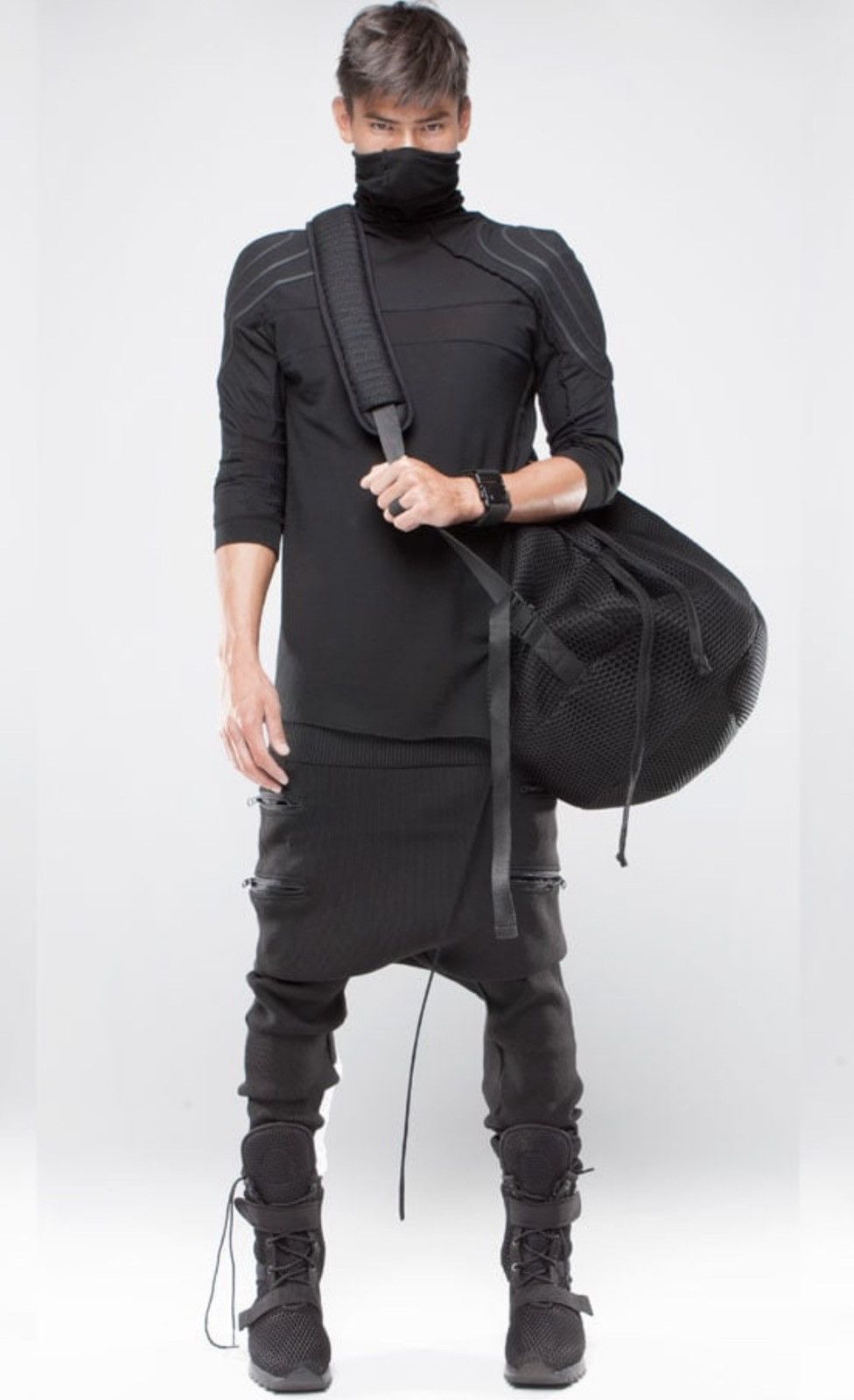Demobaza Pouch Space Grid Size ONE SIZE - 1 Thumbnail