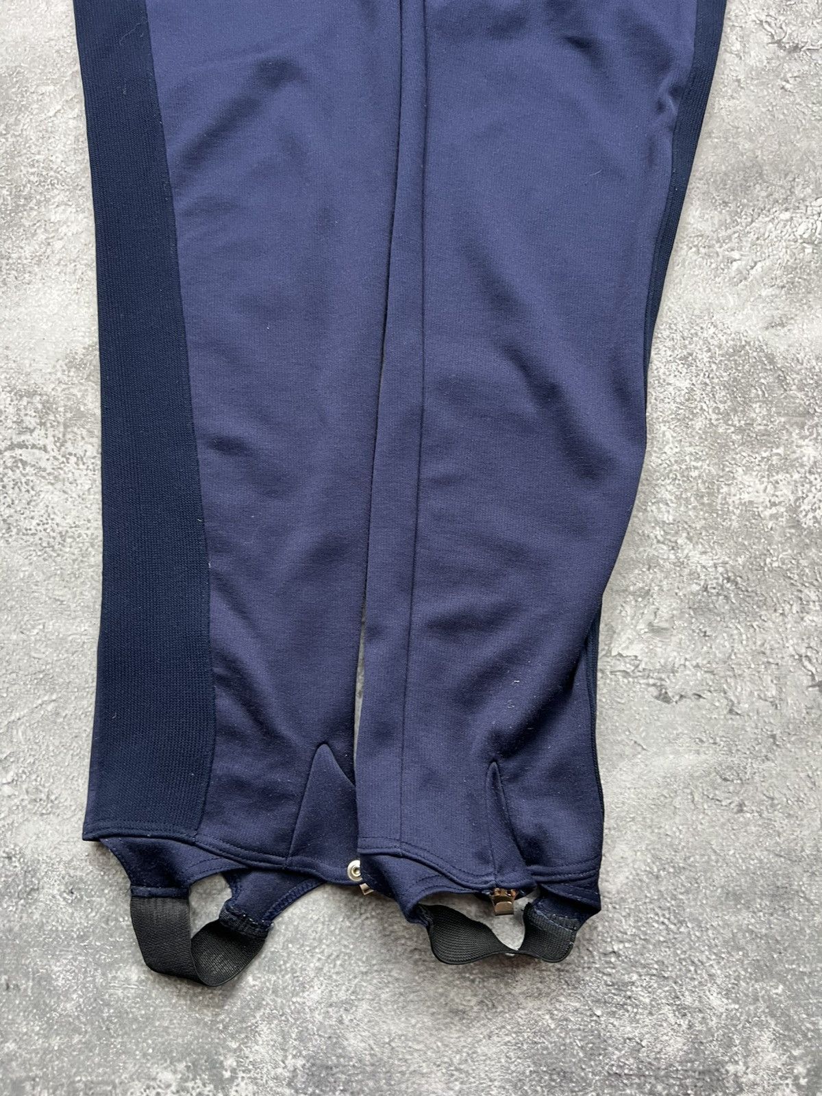 Adidas Vintage 80s Adidas West Germany Blue Navy Sweatpants Size US 30 / EU 46 - 2 Thumbnail