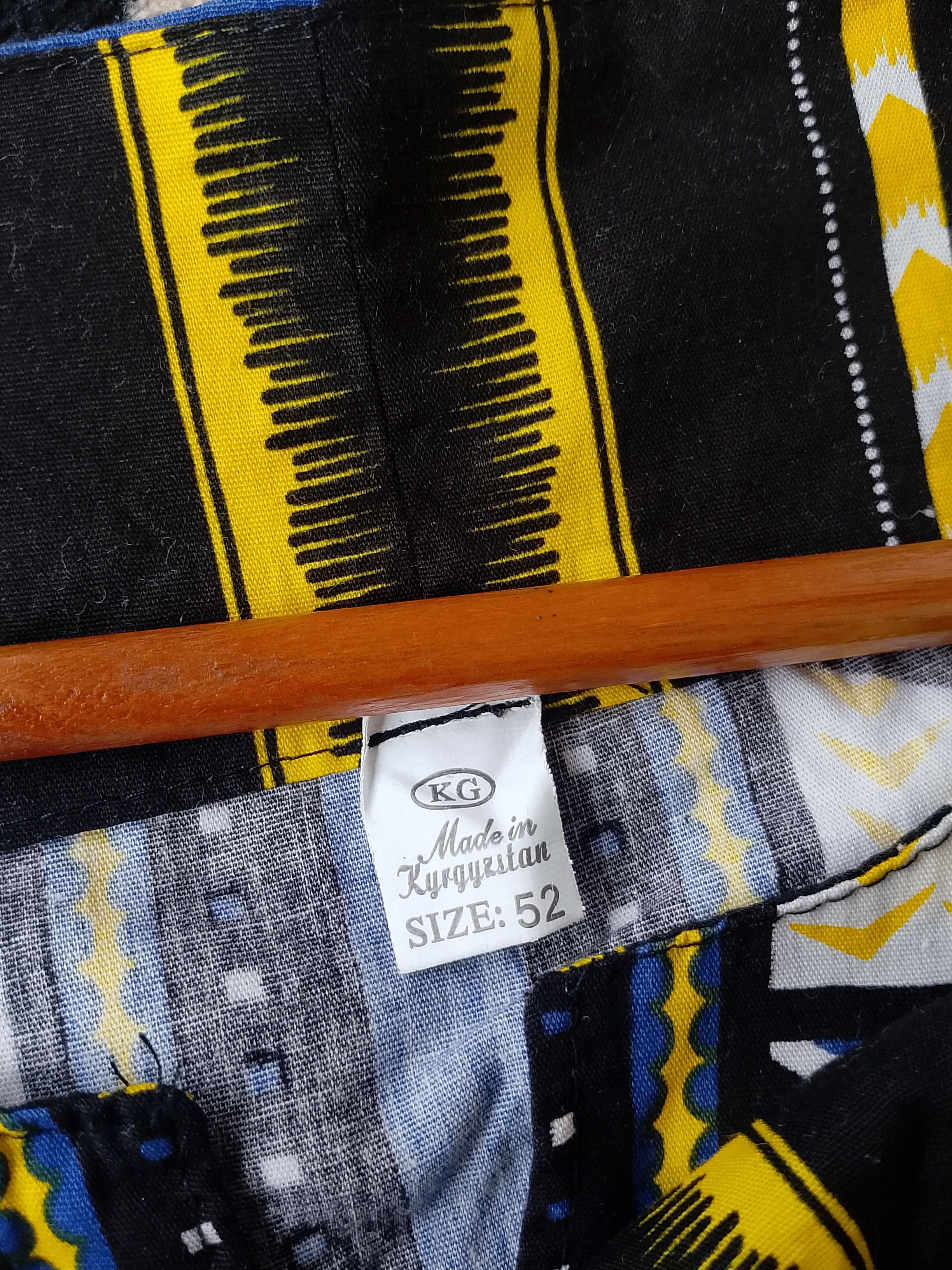 Other Traditional Dashiki Kyrgyzstan Echoes of Central Asian Craft Size US XXL / EU 58 / 5 - 8 Thumbnail