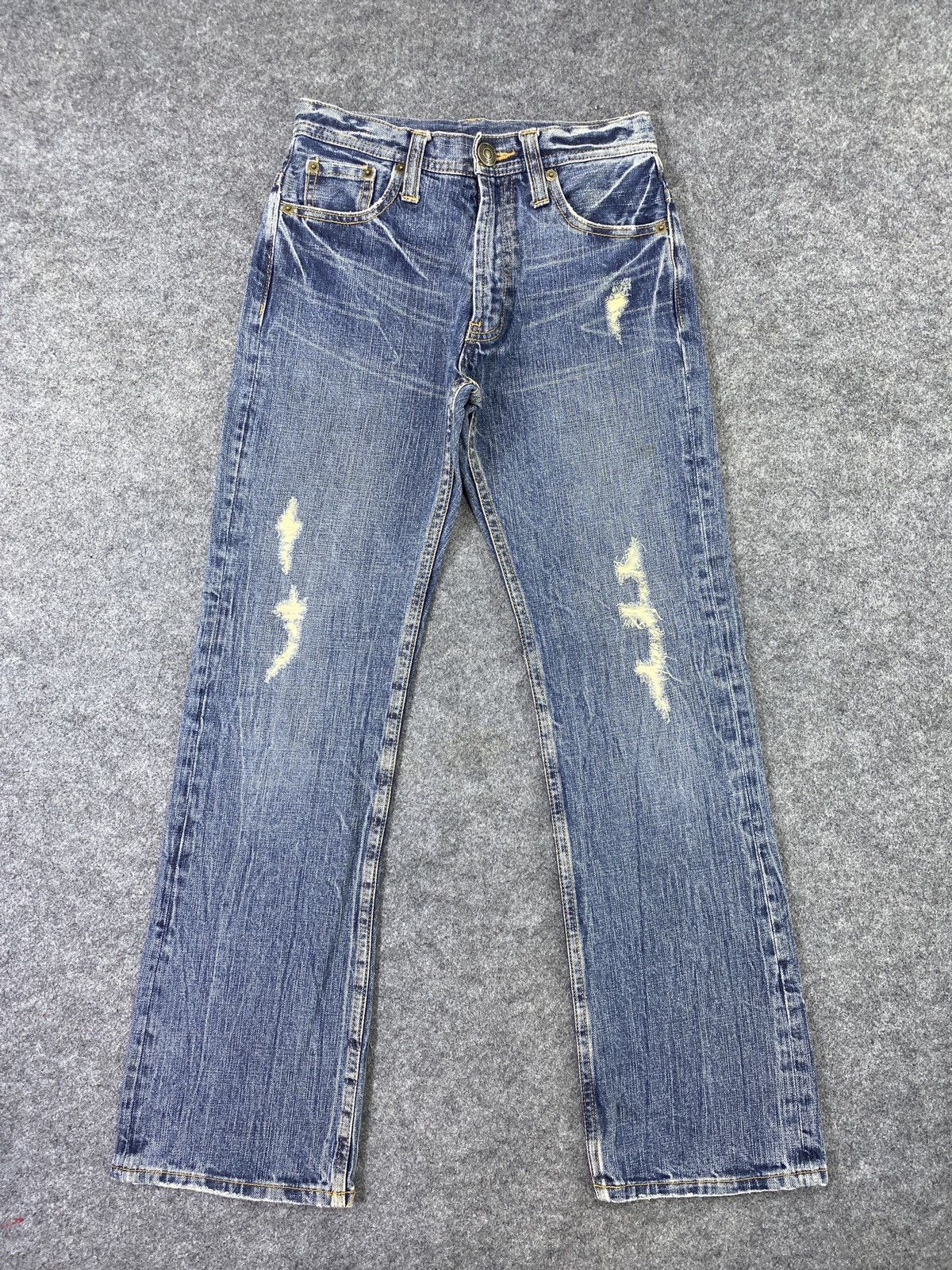 Japanese Brand × Jean Japanese Brand Distress Jeans - J983 Size US 26 / EU 42 - 1 Thumbnail