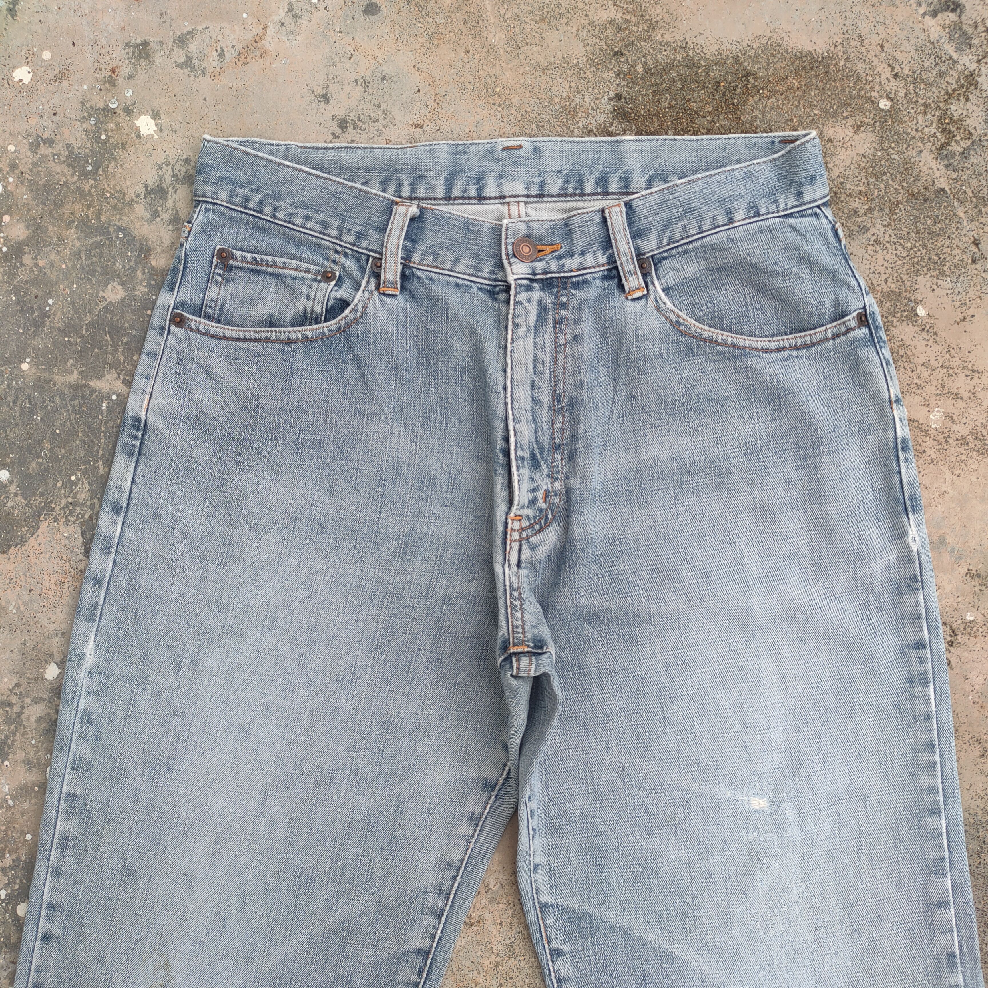 Crocs VINTAGE CROCODILE FADED JEANS DENIM PANTS Size US 32 / EU 48 - 2 Thumbnail