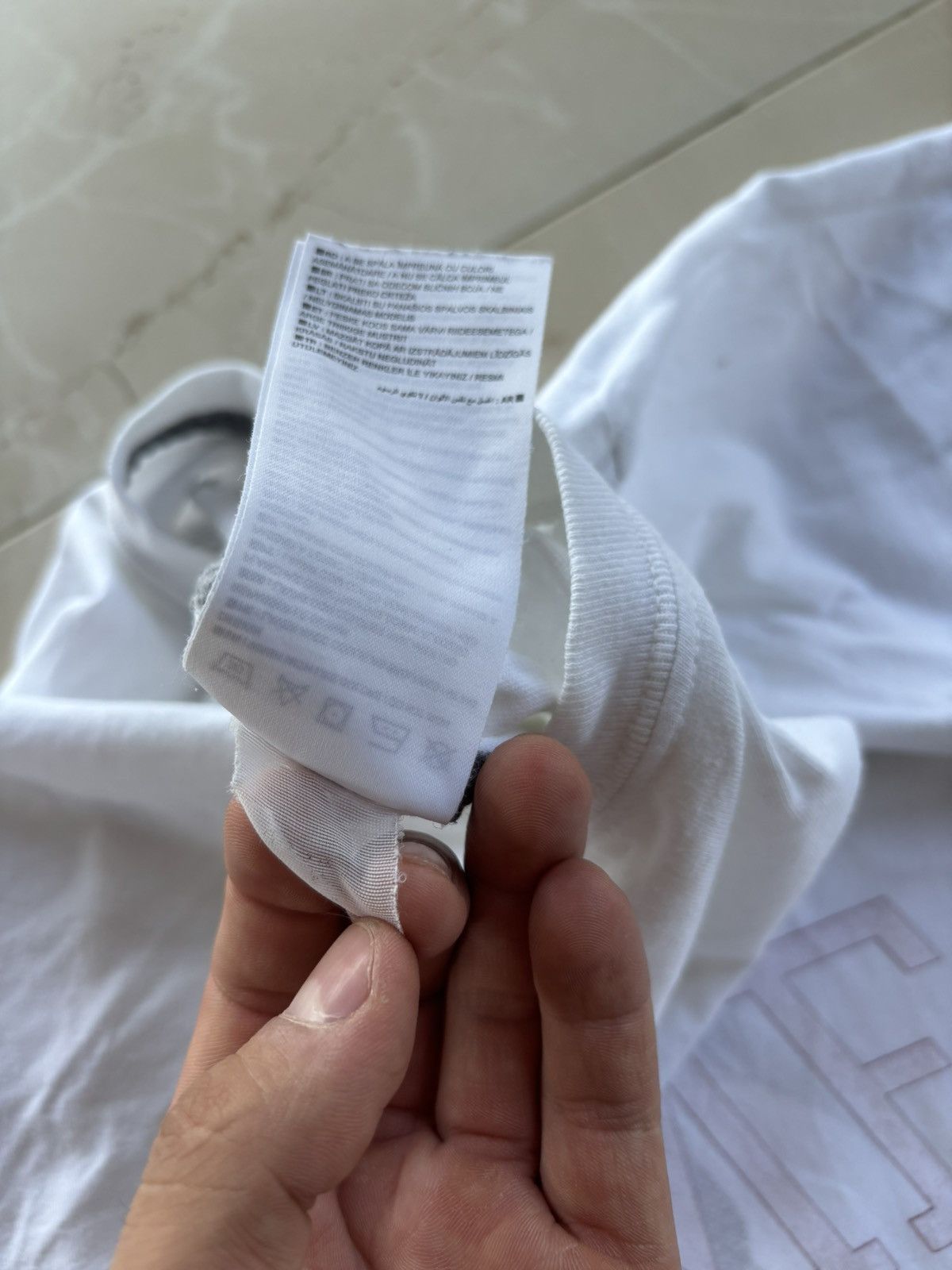 Jordan Brand × Nike × Vintage 🔥Vintage Air Jordan Tee basketball shirt 🔥 Size US M / EU 48-50 / 2 - 6 Thumbnail