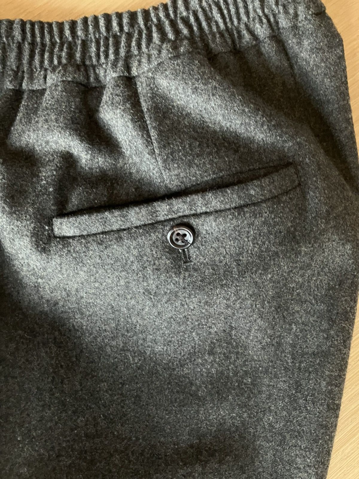 Polo Ralph Lauren × Ralph Lauren Ralph Lauren pleated wool flannel trousers Size 34R - 6 Thumbnail