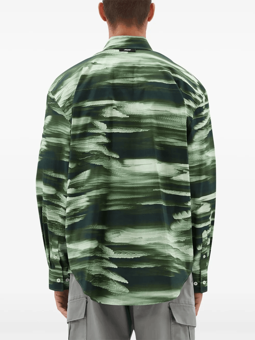 Other Long-Sleeve Shirt for Men – Green | Classic & Versatile Size US L / EU 52-54 / 3 - 2 Thumbnail