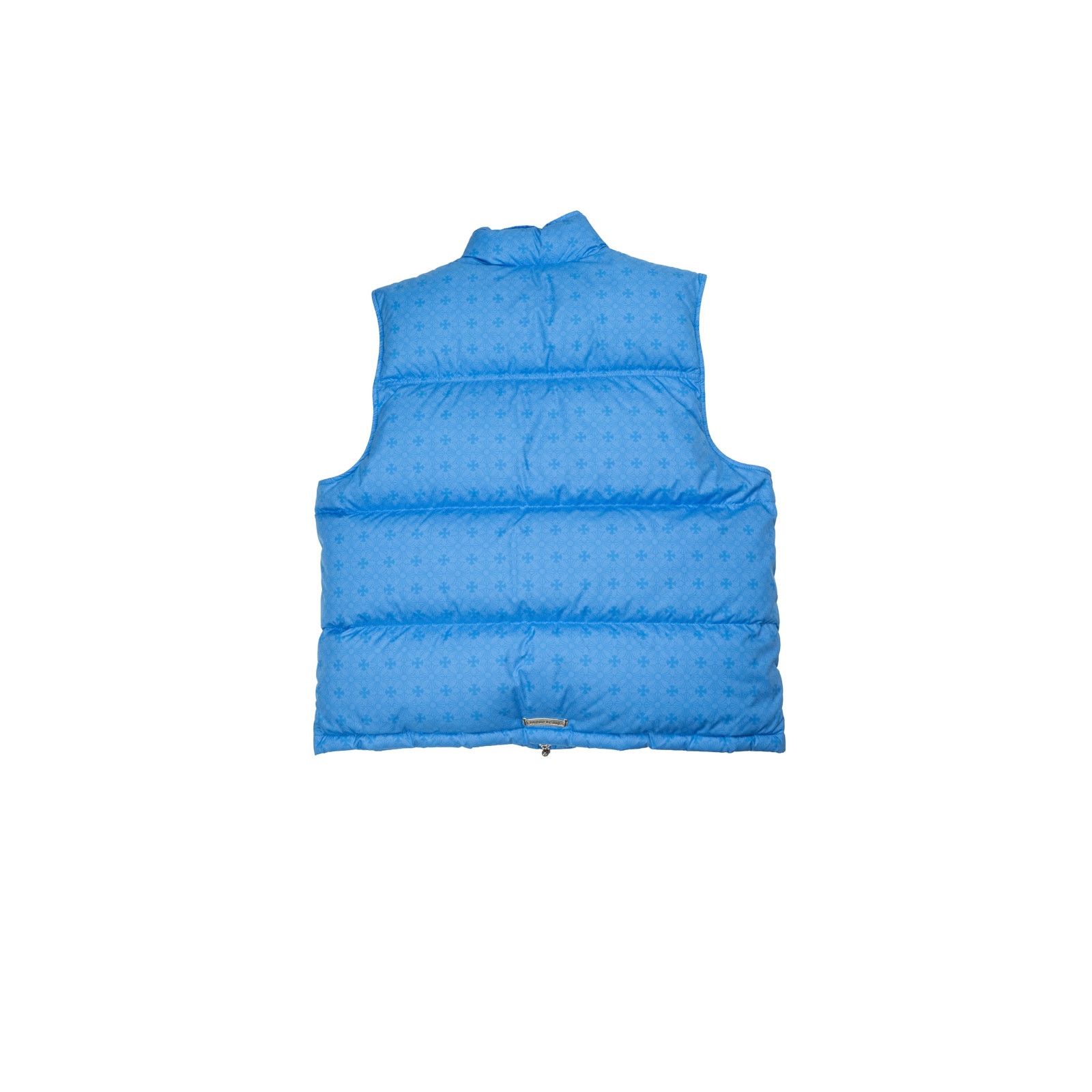 Chrome Hearts Monogram Stiff Puffer Vest 'Blue' Size US M / EU 48-50 / 2 - 2 Thumbnail