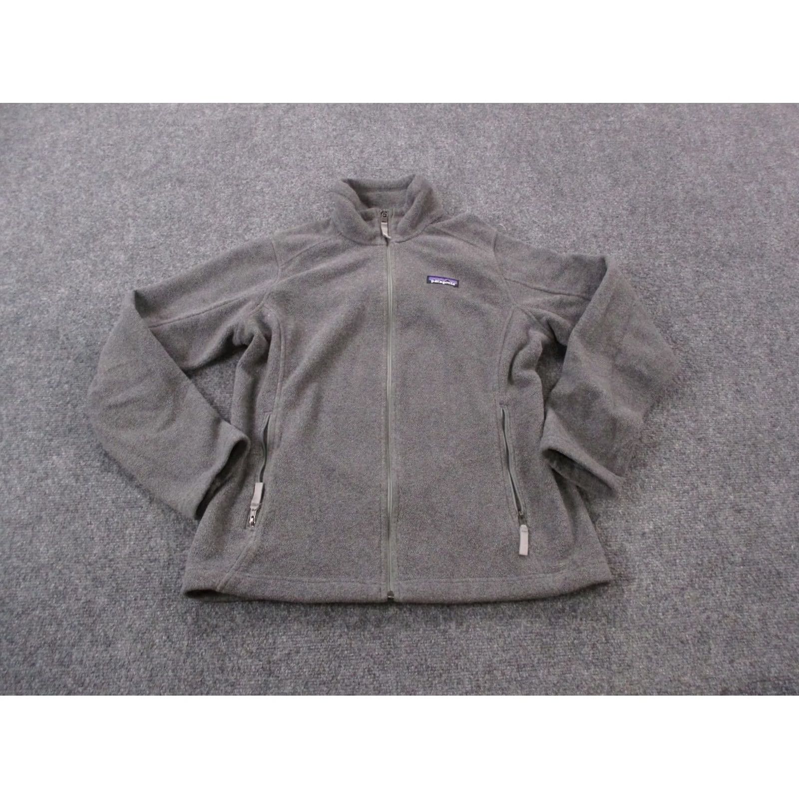 Patagonia Patagonia Jacket Womens M Fleece Outdoor Hiking Classic Synchilla Zip Pockets Gray SSX? Size M / US 6-8 / IT 42-44 - 2 Thumbnail