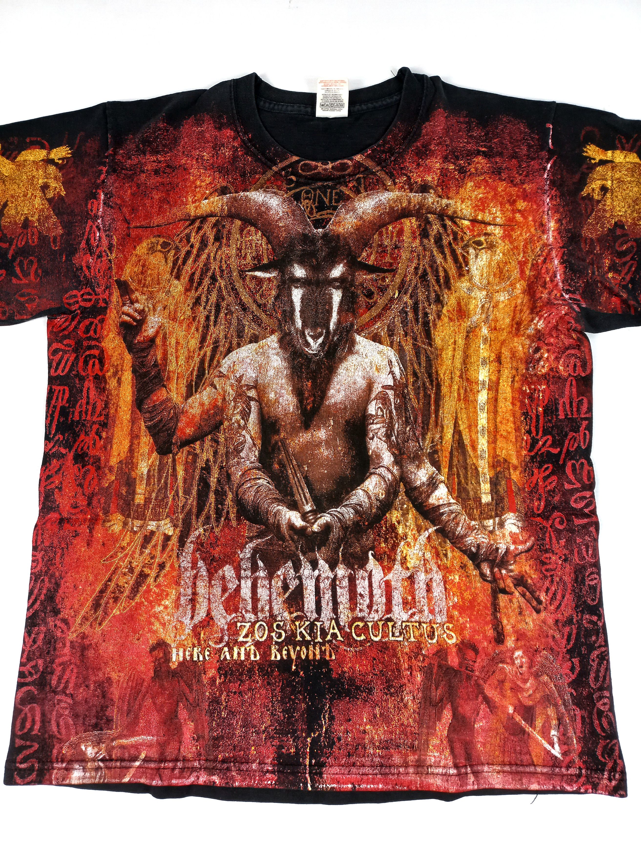 Band Tees × Vintage Behemoth vintage overprint t-shirt 00s Size US M / EU 48-50 / 2 - 3 Thumbnail