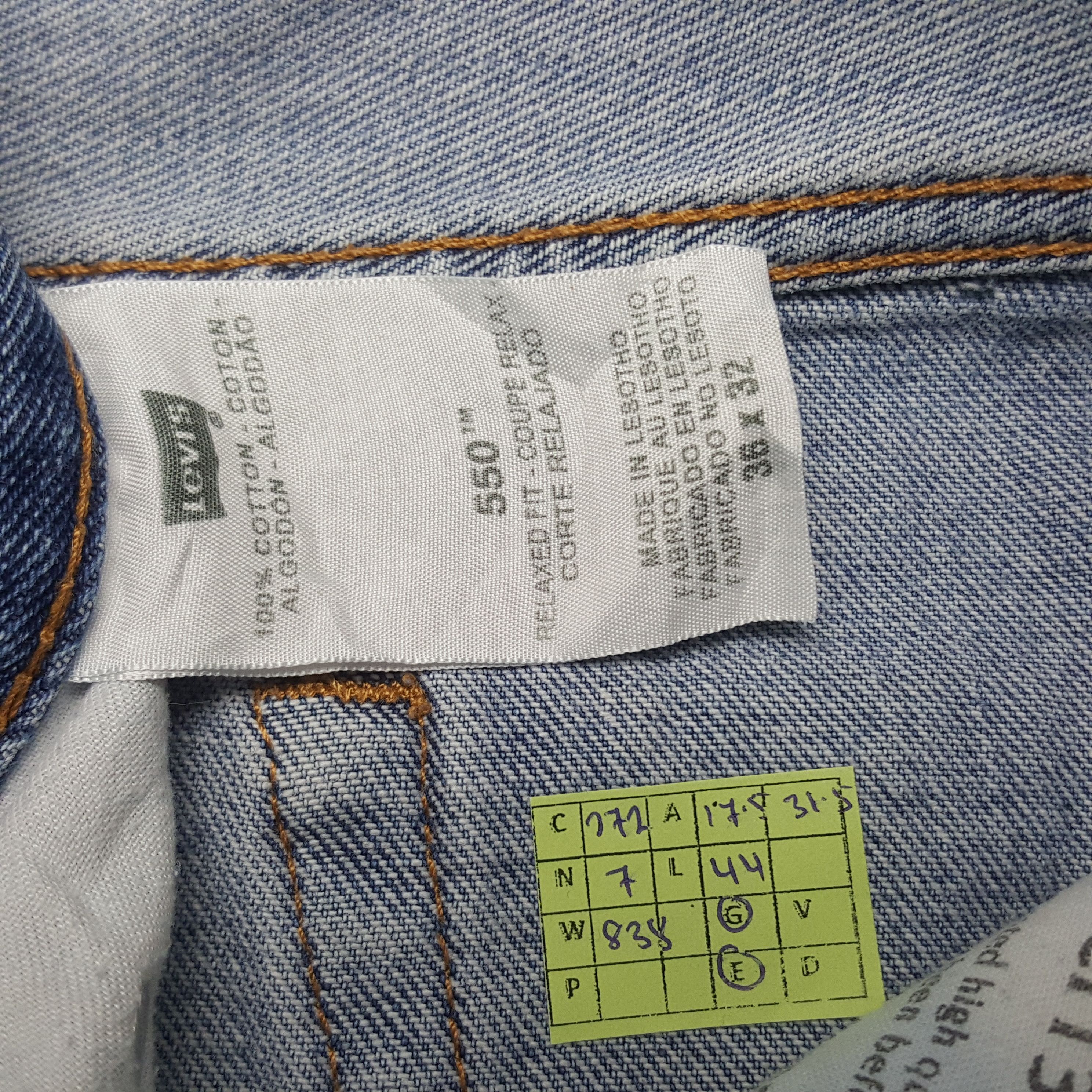 Levi's × Vintage Vintage Levi's American Distressed Style Denim Jeans Size US 35 - 8 Thumbnail