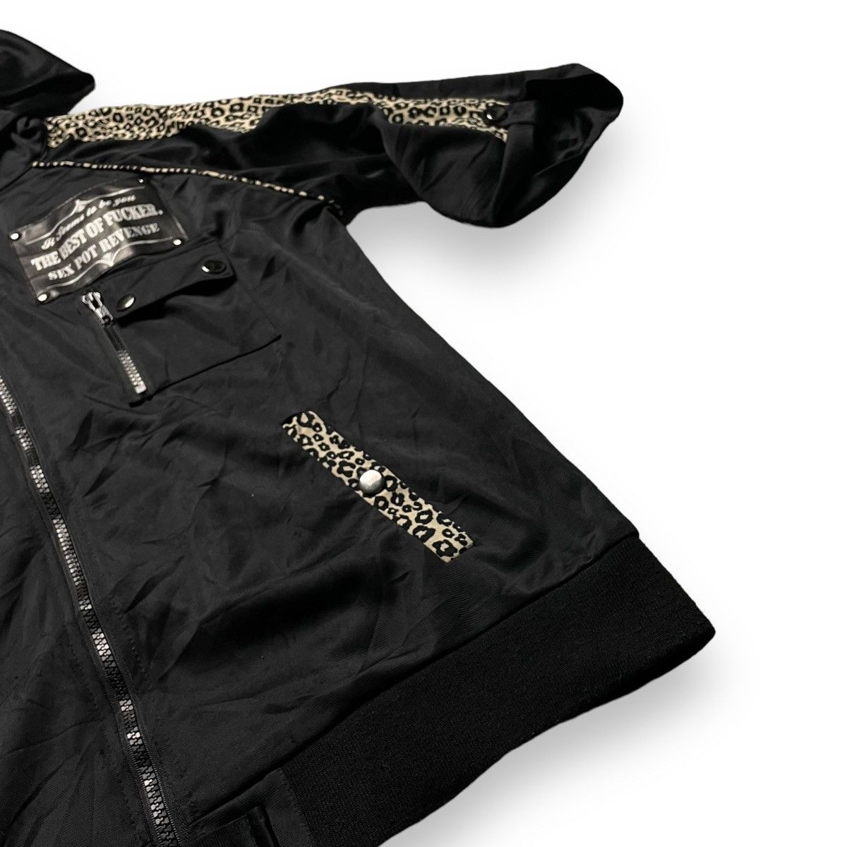 Sex Pot ReVeNGe 🇯🇵☠️ SEX POT REVENGE LEOPARD SKULL PUNK GOTHIC JACKET Size US M / EU 48-50 / 2 - 9 Thumbnail