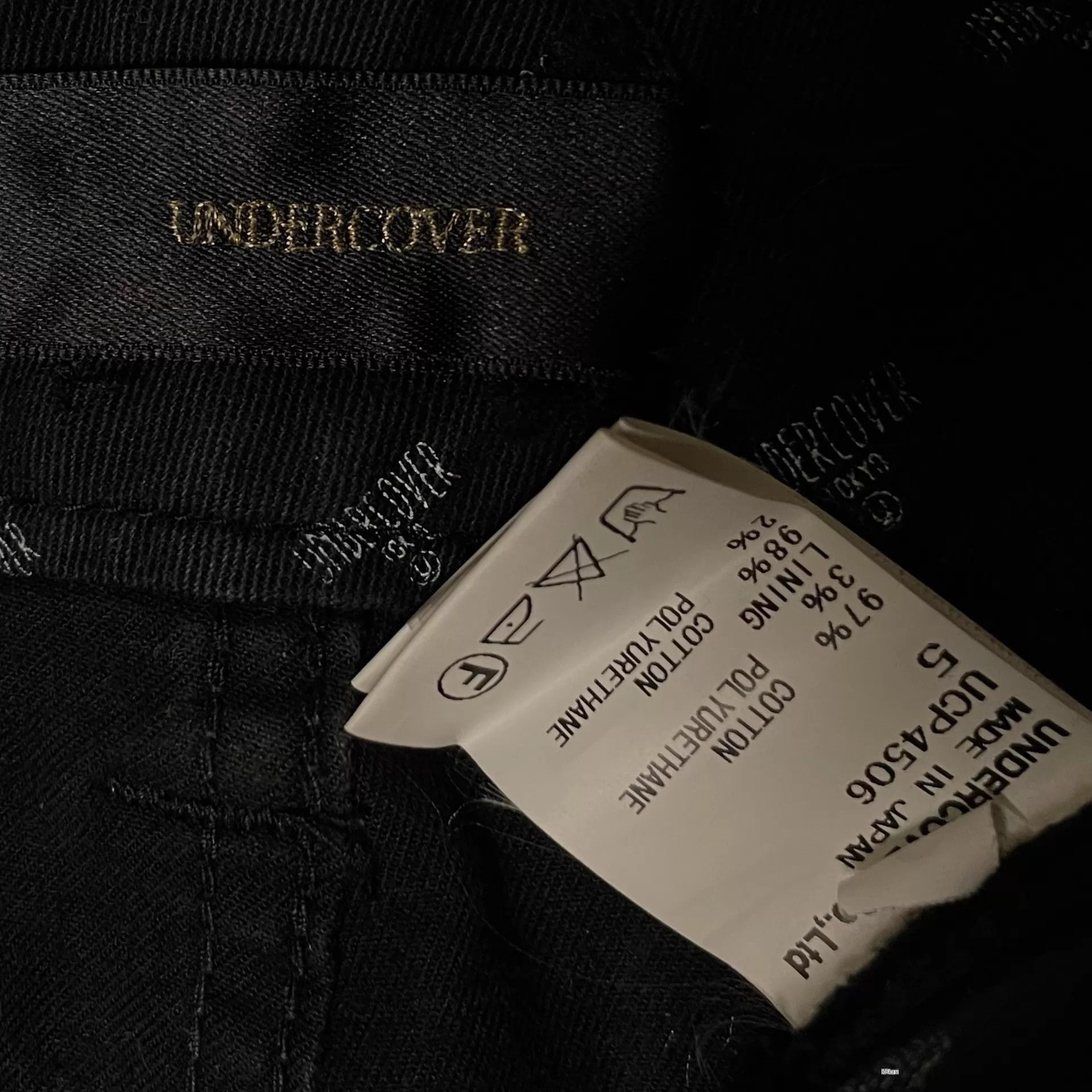 Undercover Black Distressed Casual Pants Size 38 Size US 38 / EU 54 - 5 Thumbnail