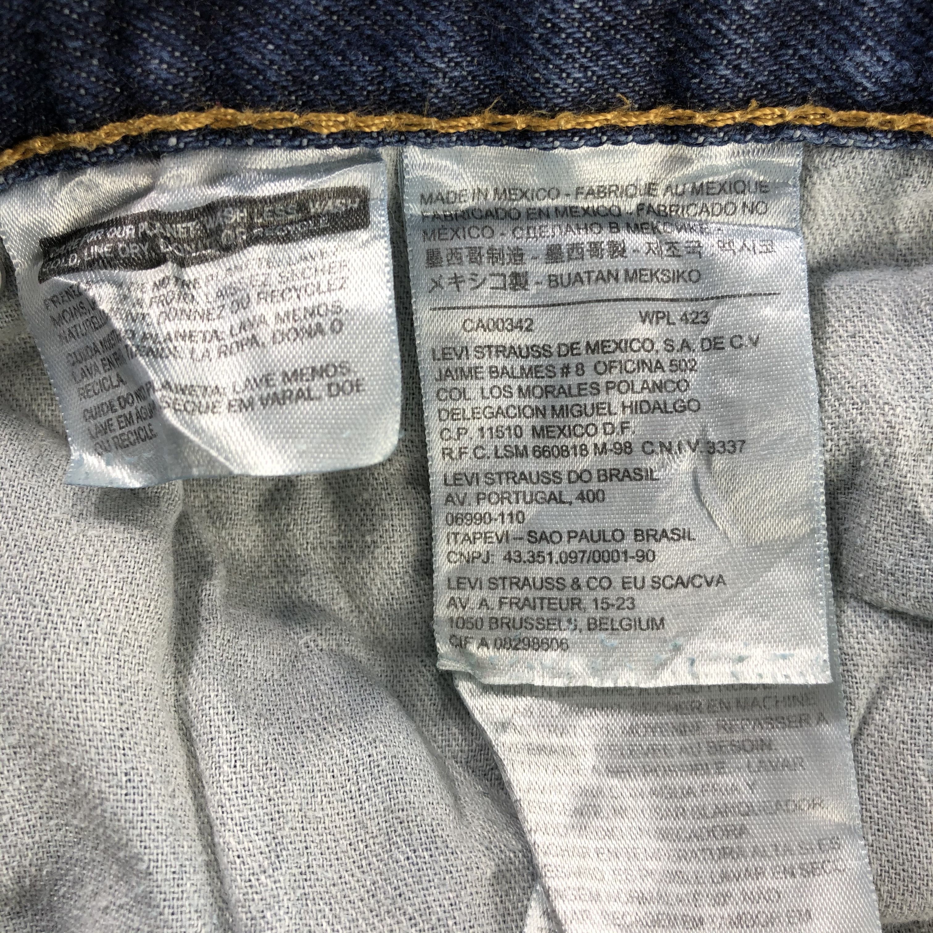Levi's Vintage Levis 505 Jeans Distressed Denim KJ1377 Size US 36 / EU 52 - 13 Thumbnail