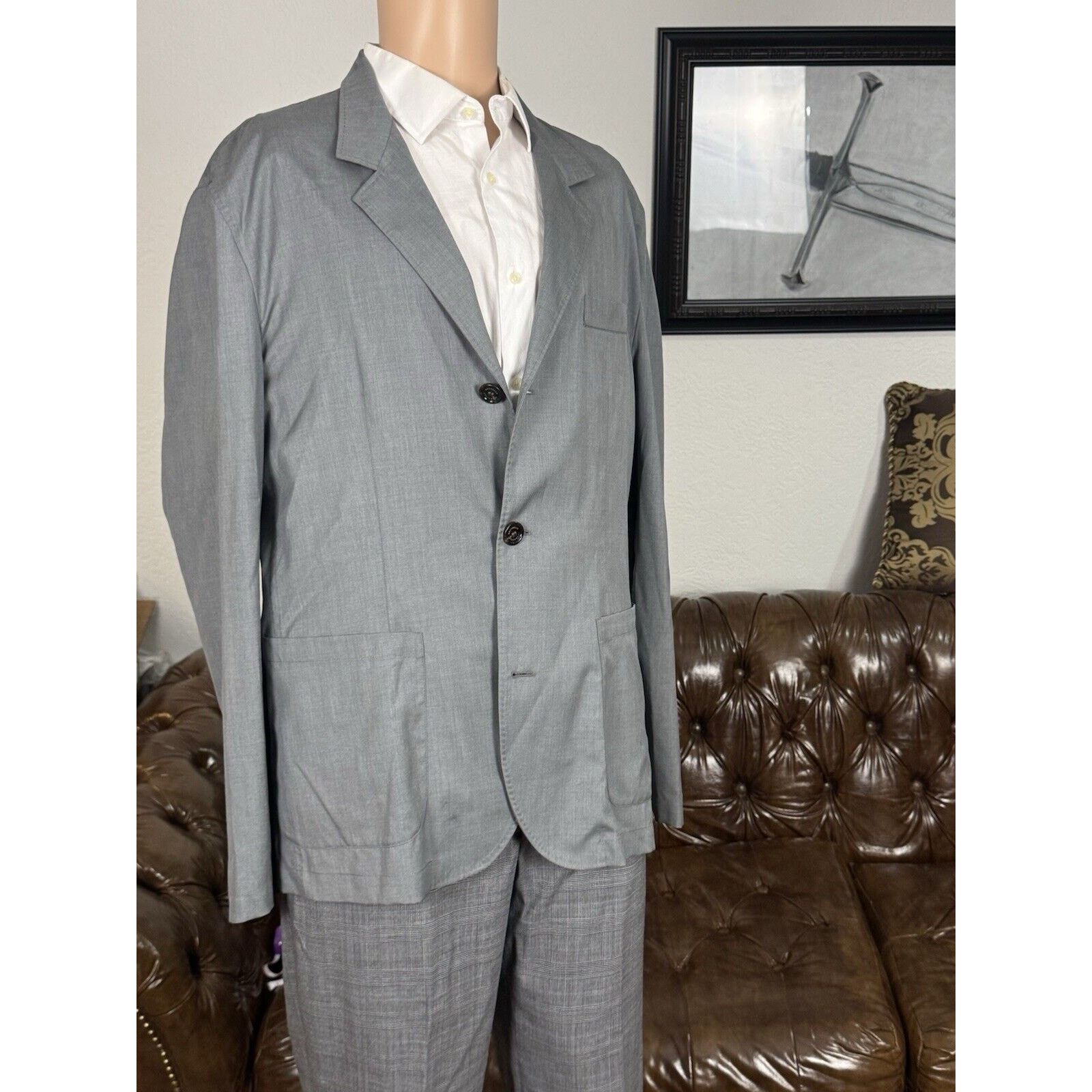Brunello Cucinelli Leisure Jacket XXL 48 Unstructured NWOT