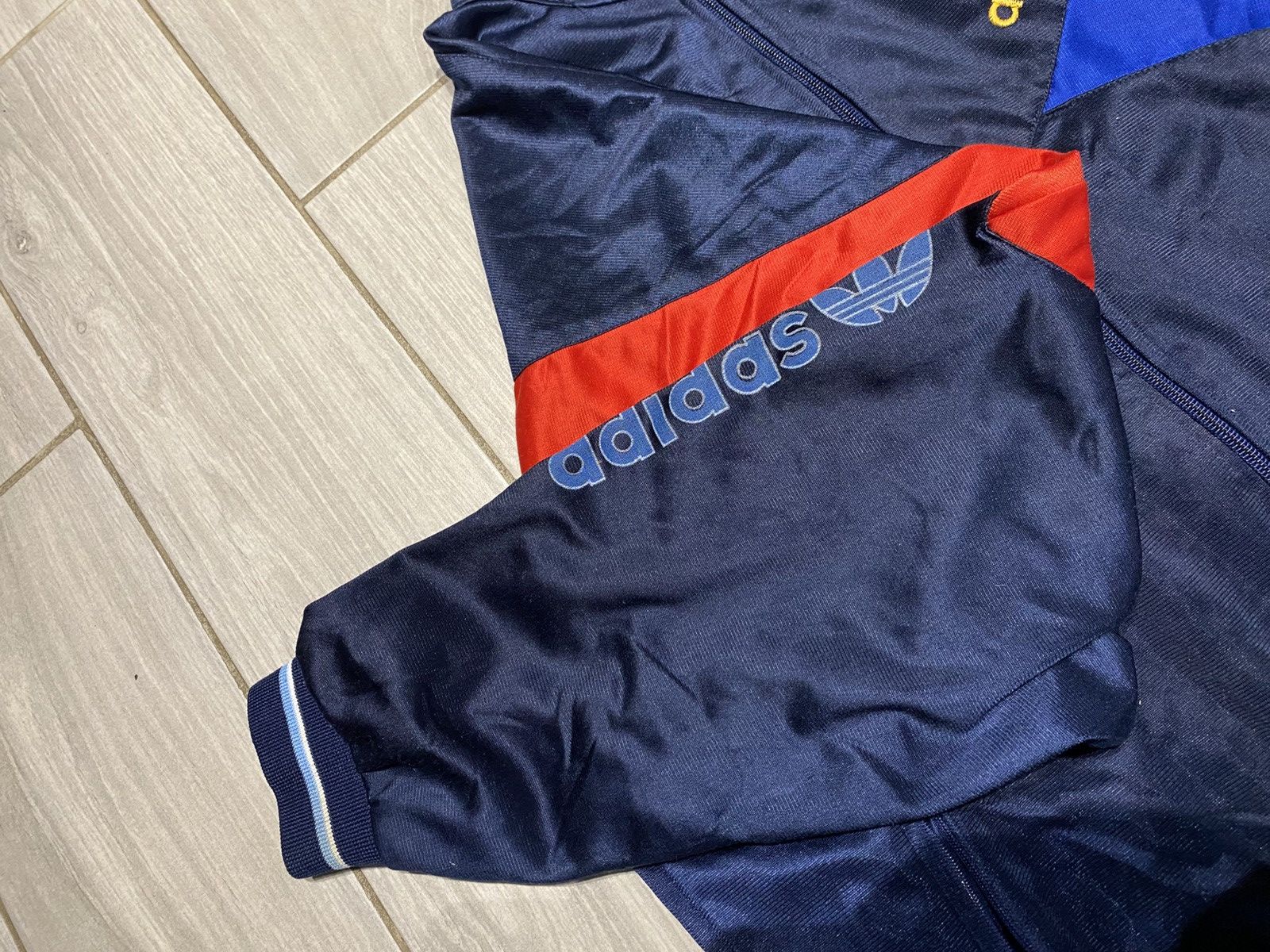 Adidas Very vintage Olympic jacket adidas 70s made in USA rare Y2K Size US L / EU 52-54 / 3 - 4 Thumbnail