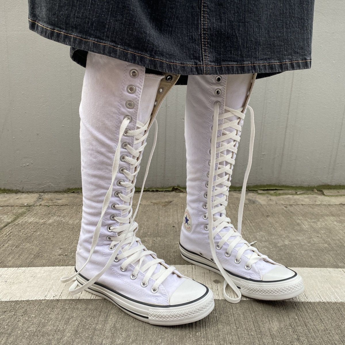 Converse AvantGarde Y2K Converse High Sneakers Size US 8 / IT 38 - 4 Thumbnail