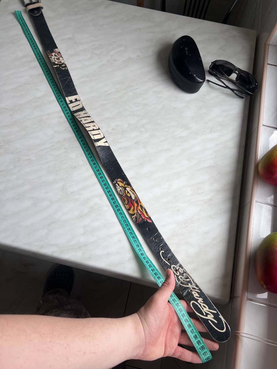 Ed Hardy Y2K vintage Ed hardy belts leather Streetwear Tigers y2k 00s Size ONE SIZE - 8 Thumbnail