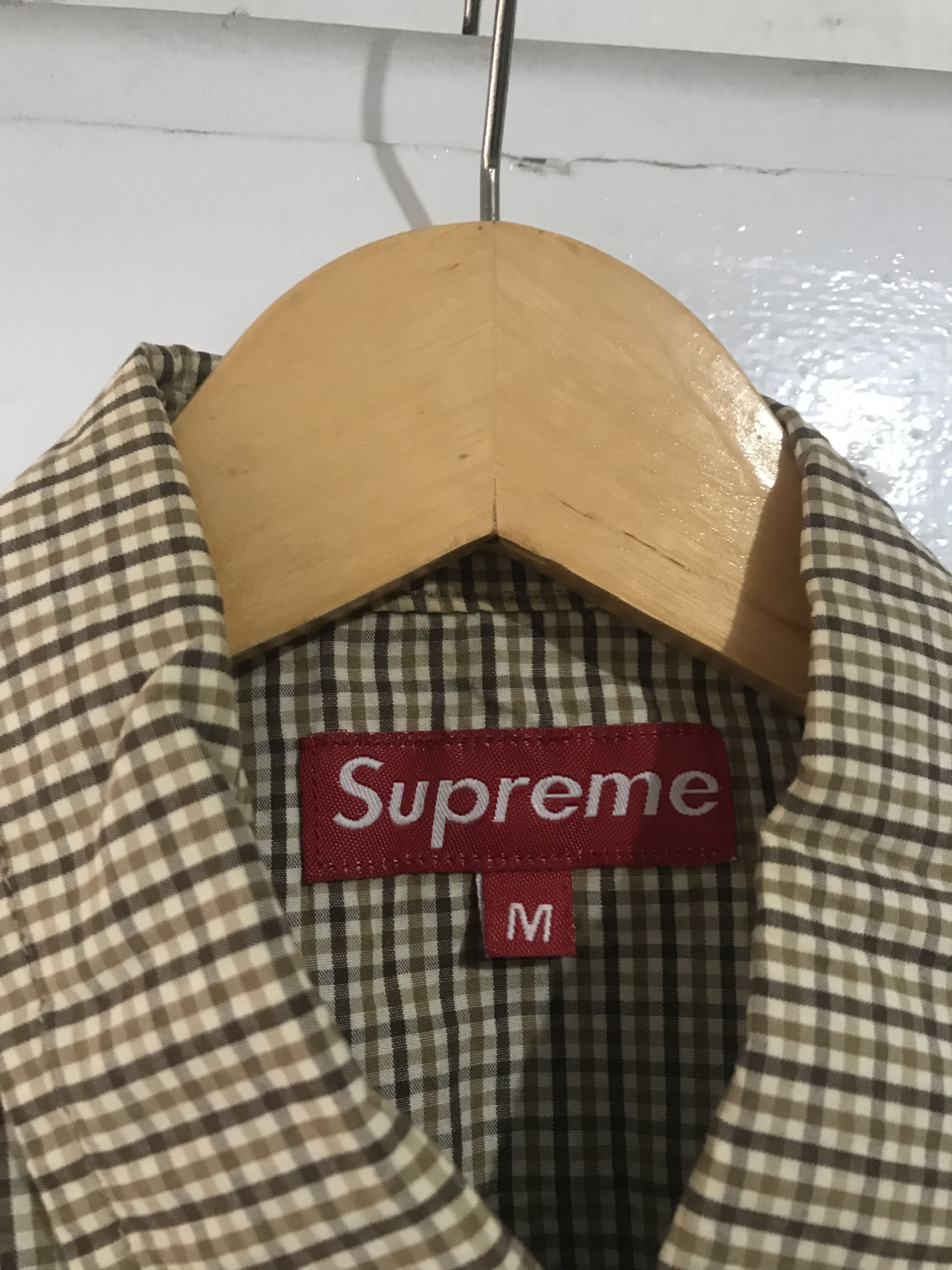 Supreme × Vintage Vintage 90s Supreme Shirts Size US M / EU 48-50 / 2 - 6 Thumbnail
