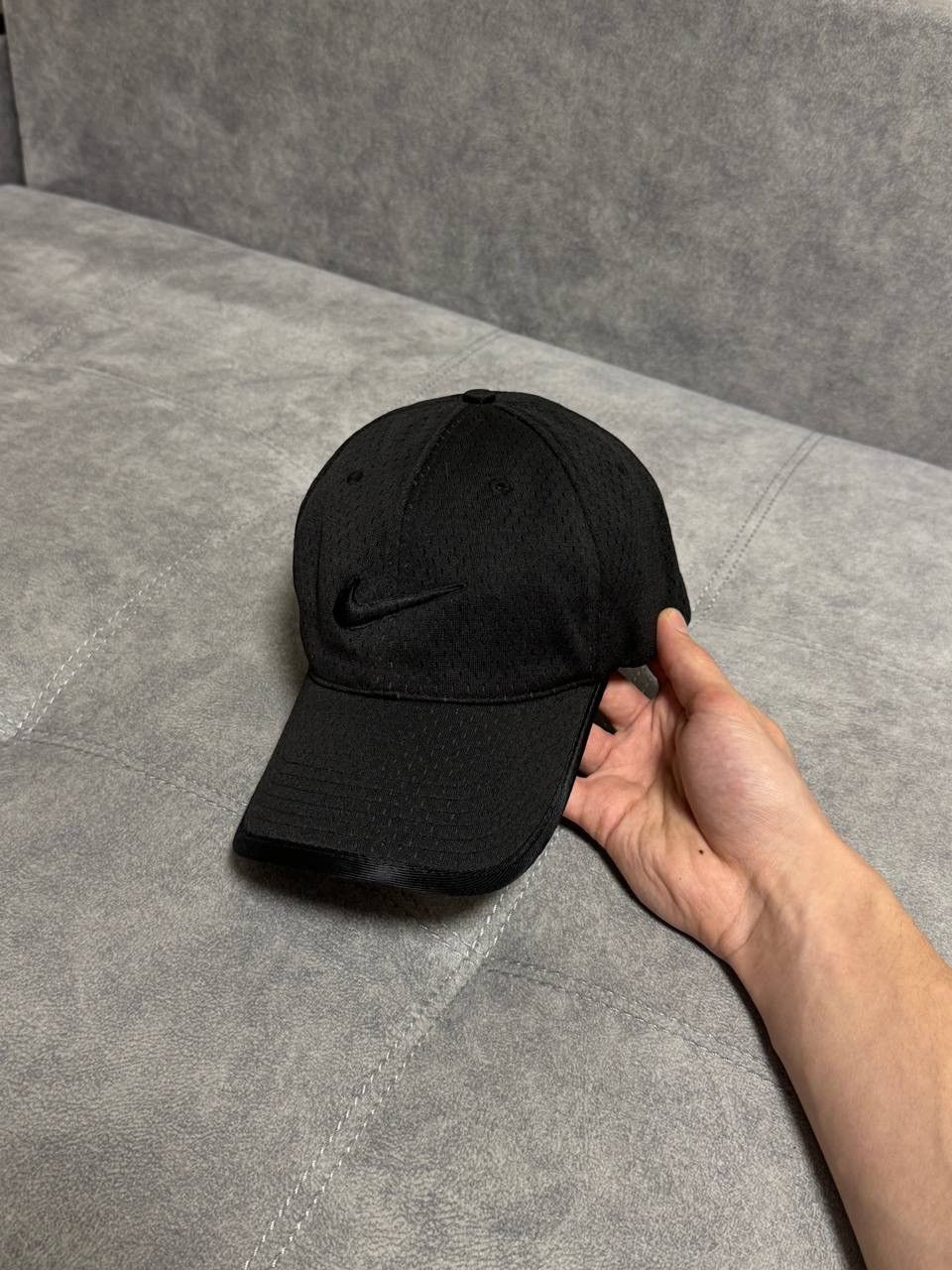 Nike Vintage Nike swoosh black Y2K retro cap hat Size ONE SIZE - 3 Thumbnail