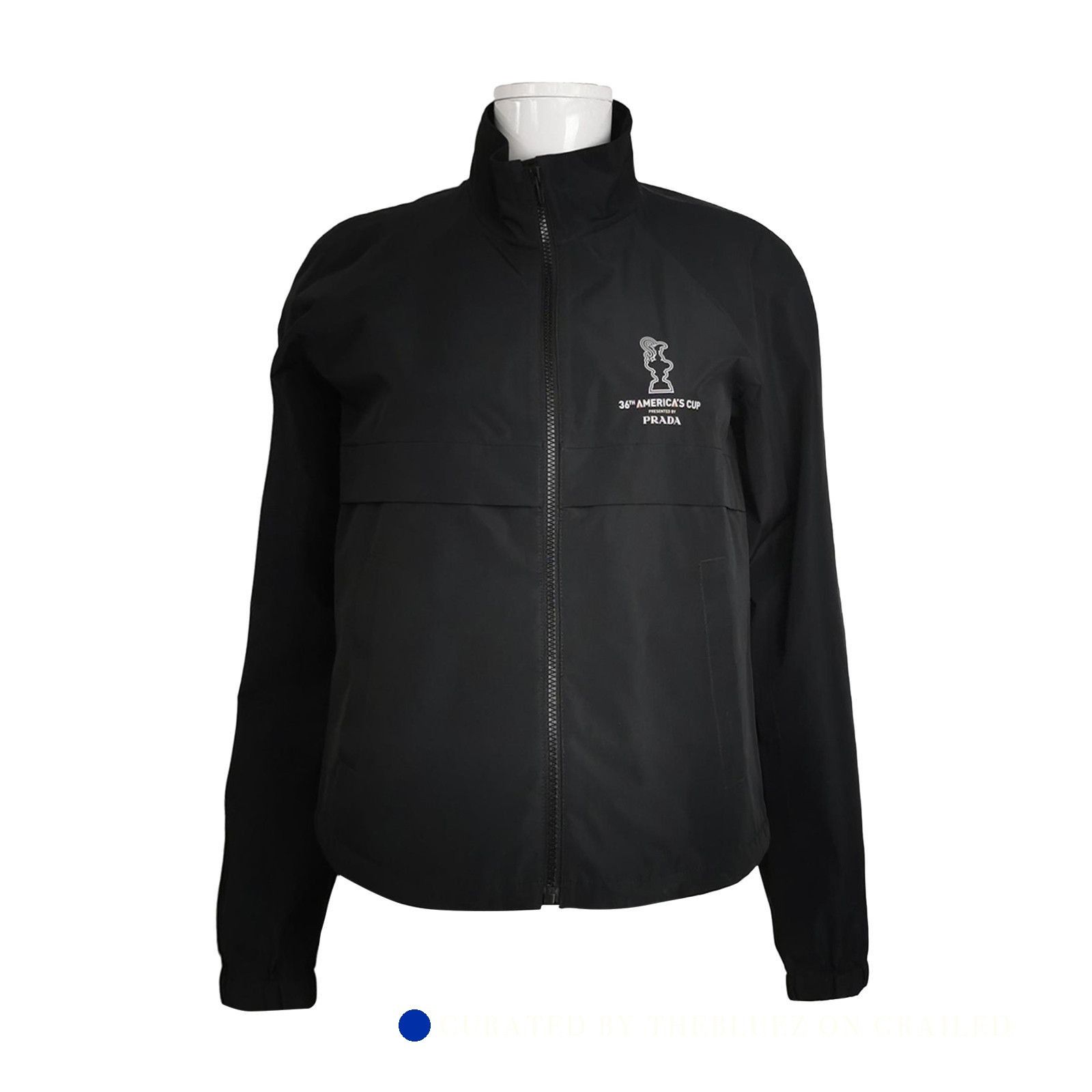 Prada Black Jacket with America's Cup Logo Size US M / EU 48-50 / 2 - 1 Thumbnail