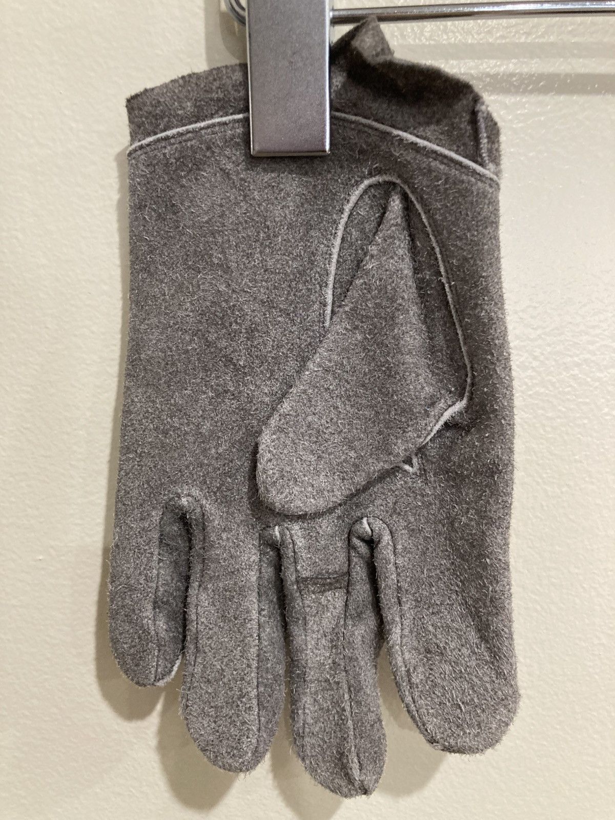 Takahiromiyashita The Soloist. Deer suede gloves Size ONE SIZE - 6 Thumbnail