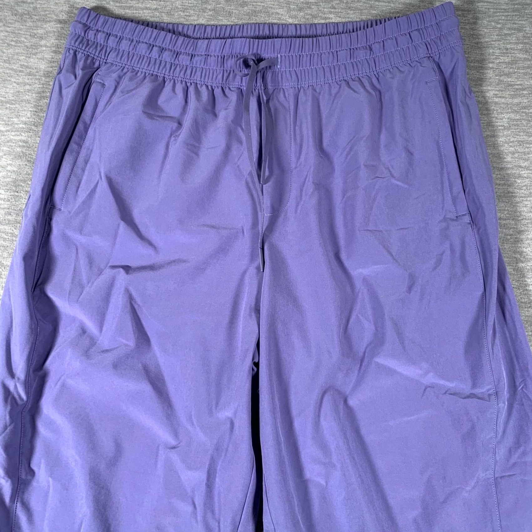 Athleta Athleta Pants Womens 14 Purple Lightweight Jogger Elastic Waist Pockets Stretch Size 36" / US 14 / IT 50 - 4 Thumbnail