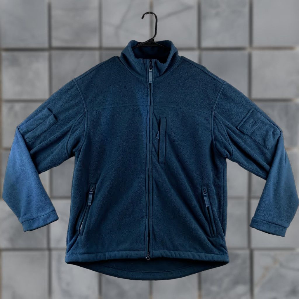 Vintage VINTAGE Duluth Sweater Mens M Blue Full Zip Fleece Work Wear Pockets Size US M / EU 48-50 / 2 - 1 Thumbnail