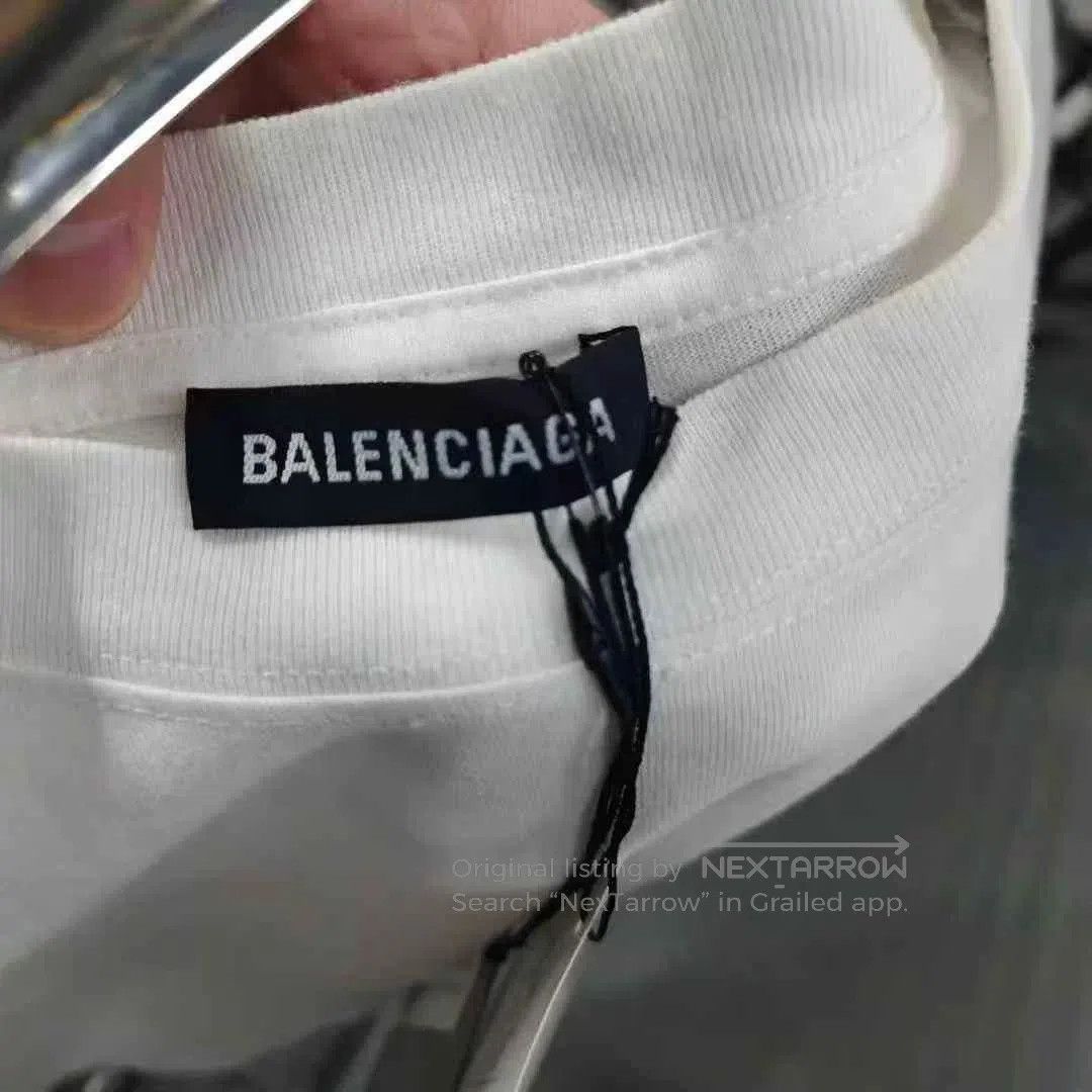 Balenciaga Balenciaga Back Logo Short Sleeve. Size US L / EU 52-54 / 3 - 4 Thumbnail