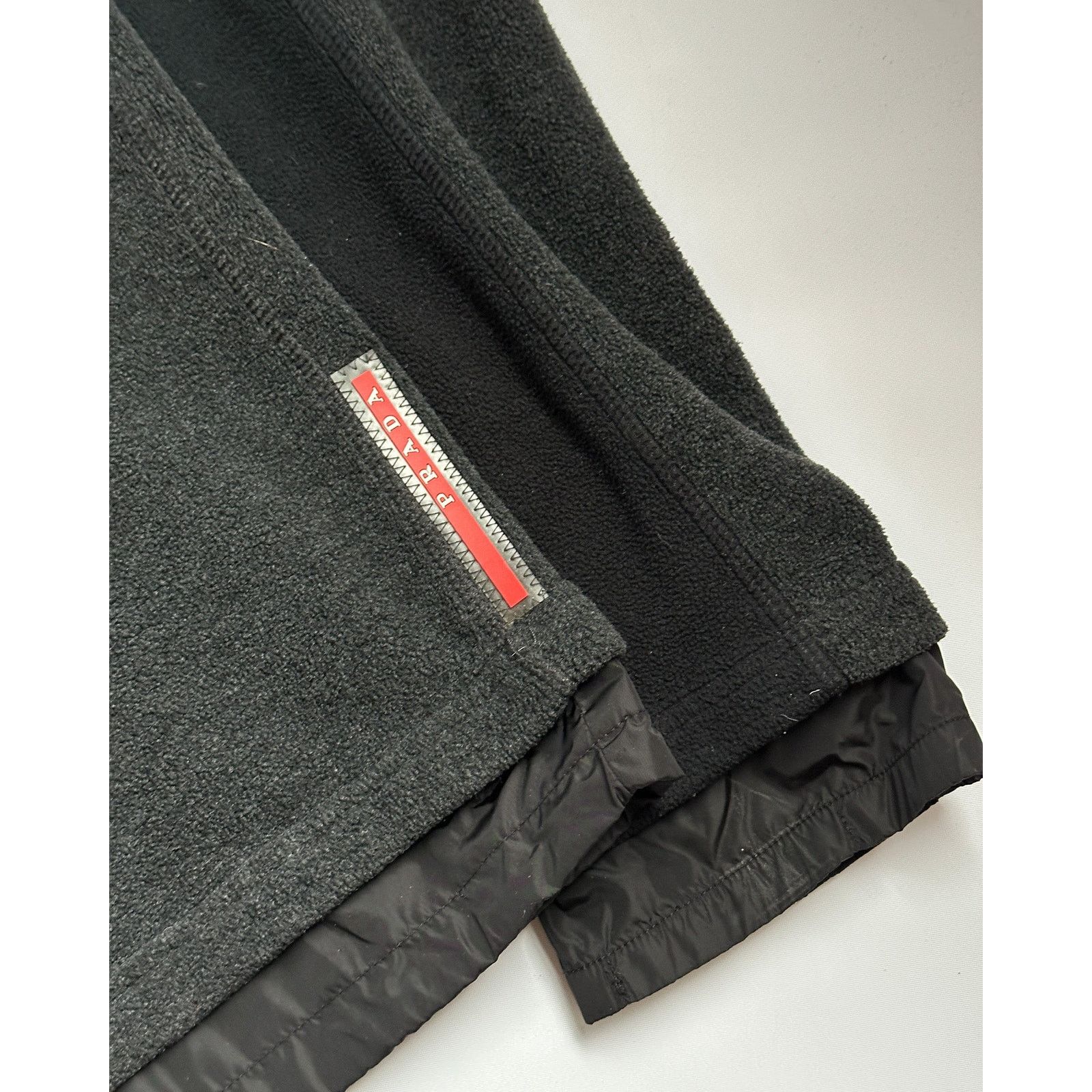 Prada Prada Sport 2006 Fleece Paneled Zip Hoodie Size US M / EU 48-50 / 2 - 6 Thumbnail