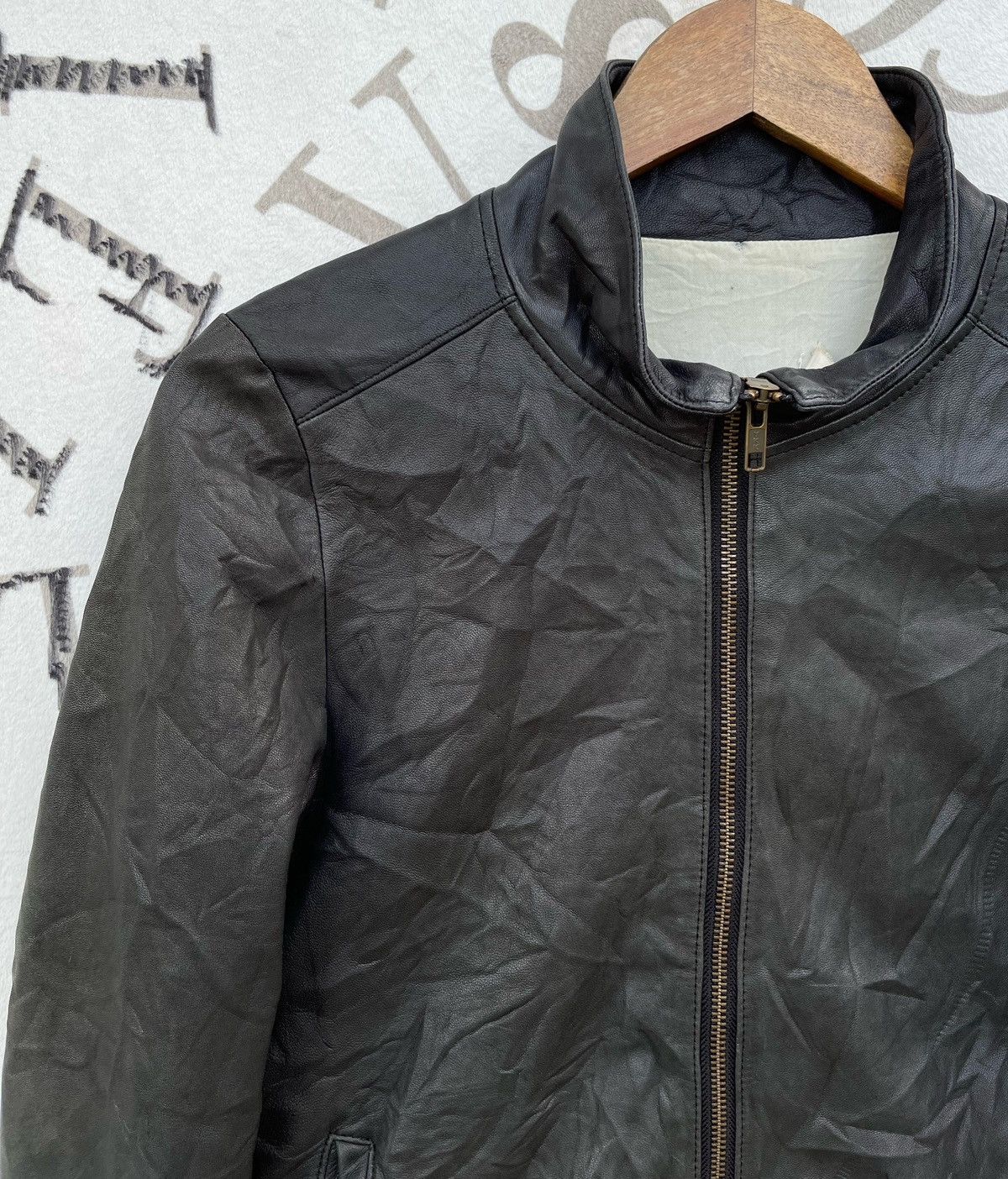 14th Addiction 🔥Vintage Luva Tram Sheep Leather Bikers Jacket Size US XS / EU 42 / 0 - 7 Thumbnail