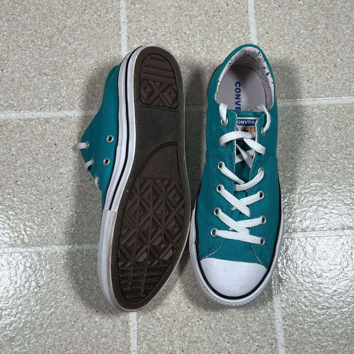 Converse Converse~Youth-CTAS Low Canvas Turbo Green Sneakers Size US 8 / IT 38 - 4 Thumbnail