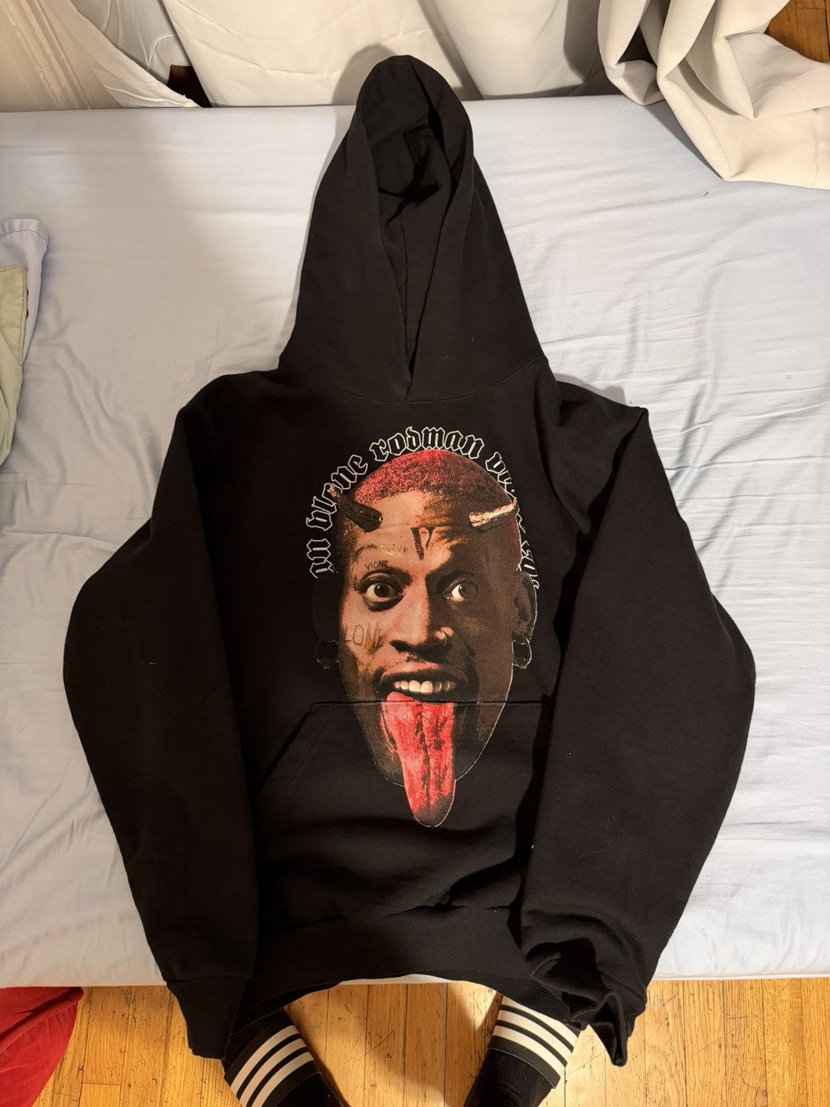 Vlone Dennis Rodman Vlone hoodie Size US M / EU 48-50 / 2 - 1 Thumbnail