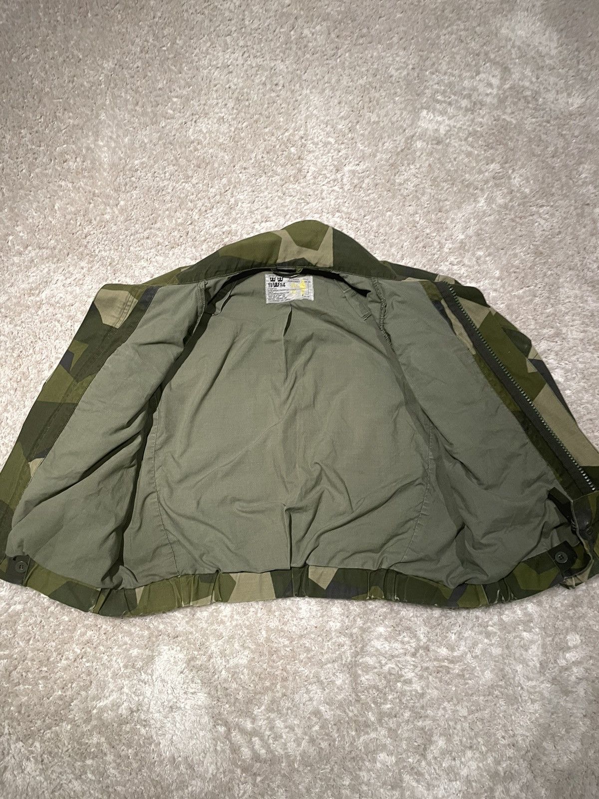 Other 🔥RARE🔥 Swedish Military Camo Vintage Jacket Size US S / EU 44-46 / 1 - 5 Thumbnail