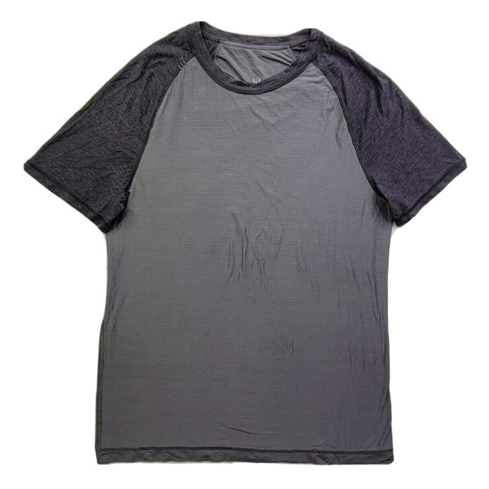 Lululemon Athletica Gray Active T-Shirt Size 10 - 41% off