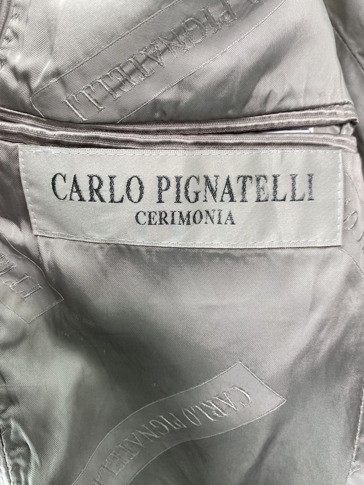 Vintage Carlo Pignatelli metallic silver blazer jacket Size US M / EU 48-50 / 2 - 5 Thumbnail
