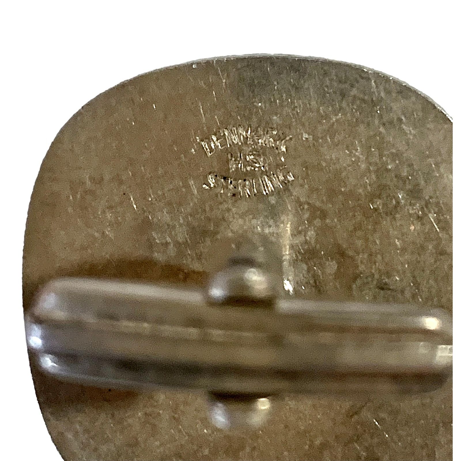 Vintage Hermann Siersbol Mid Century Sterling Silver Cufflinks LIBRA Size ONE SIZE - 3 Thumbnail