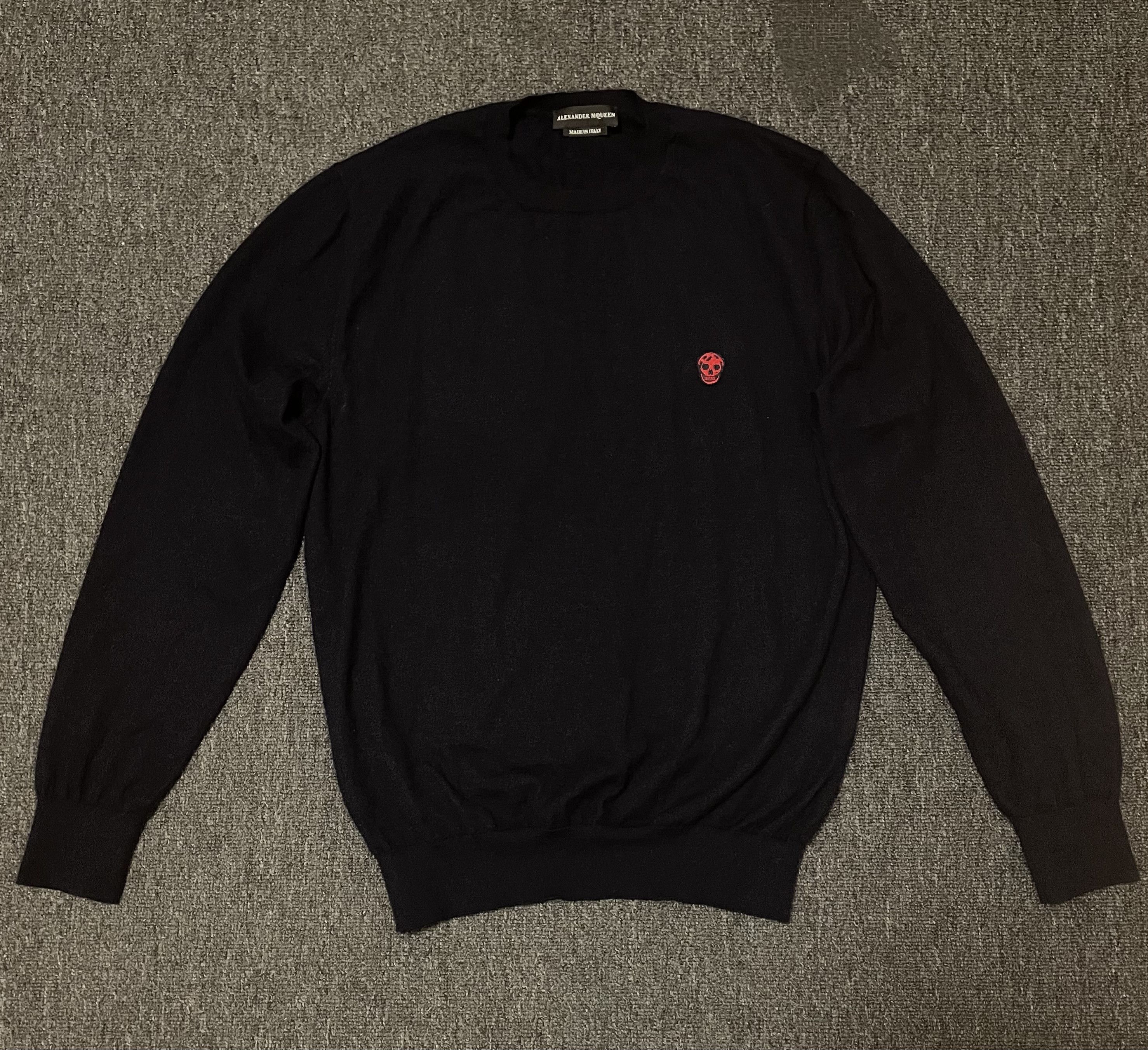Alexander McQueen Alexander McQueen black skull cardigan sweatshirt, size S Size US S / EU 44-46 / 1 - 1 Thumbnail